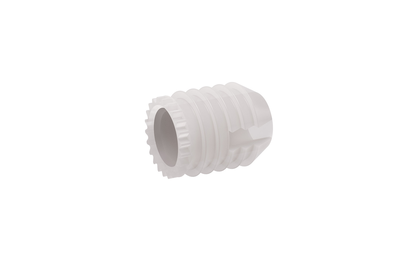 Target plastičen vložek za M6 x 8 x 11 mm ( pakiranje 100 kos )