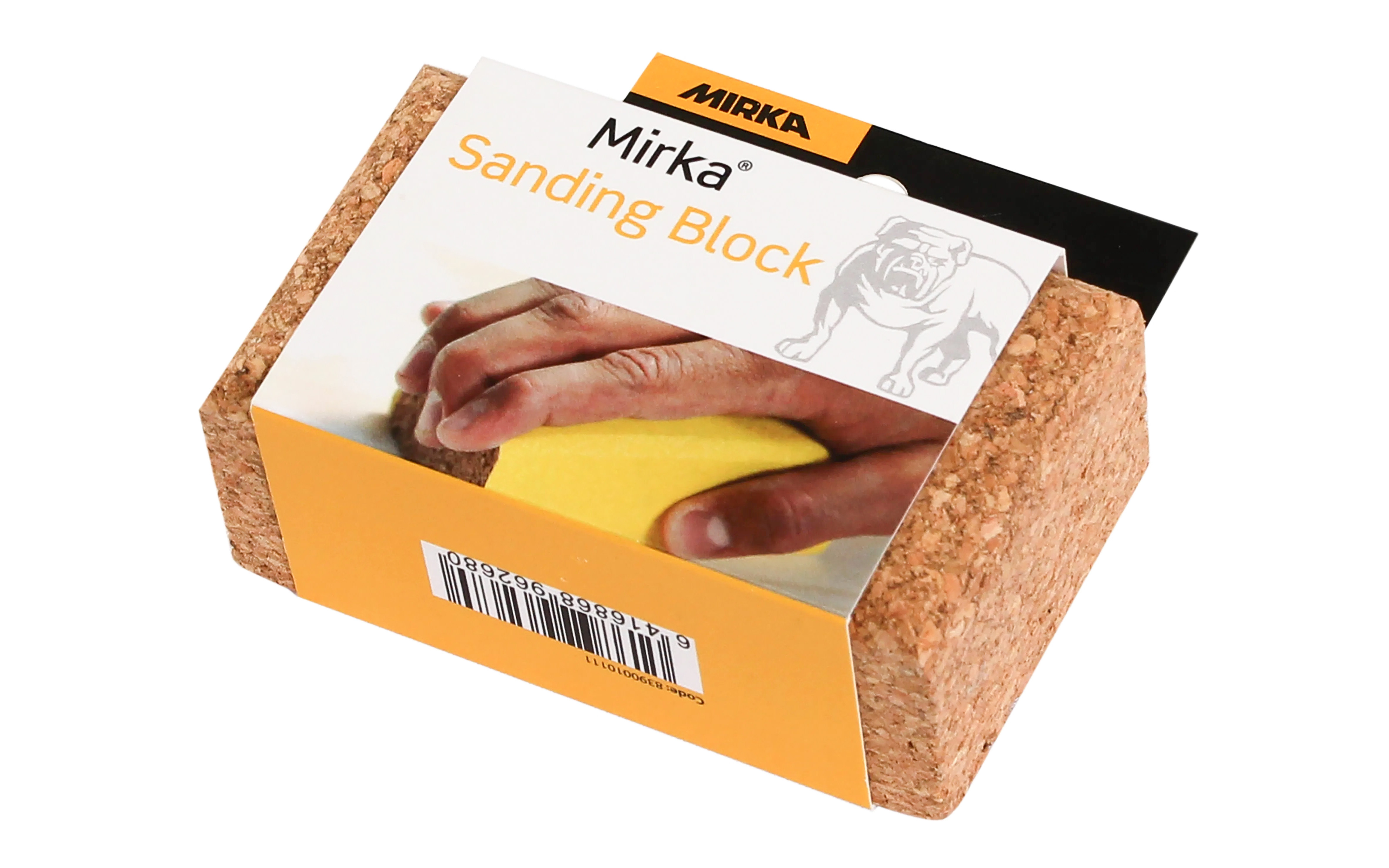 Mirka brusna kladica iz plute 100 x 60 x 40 mm