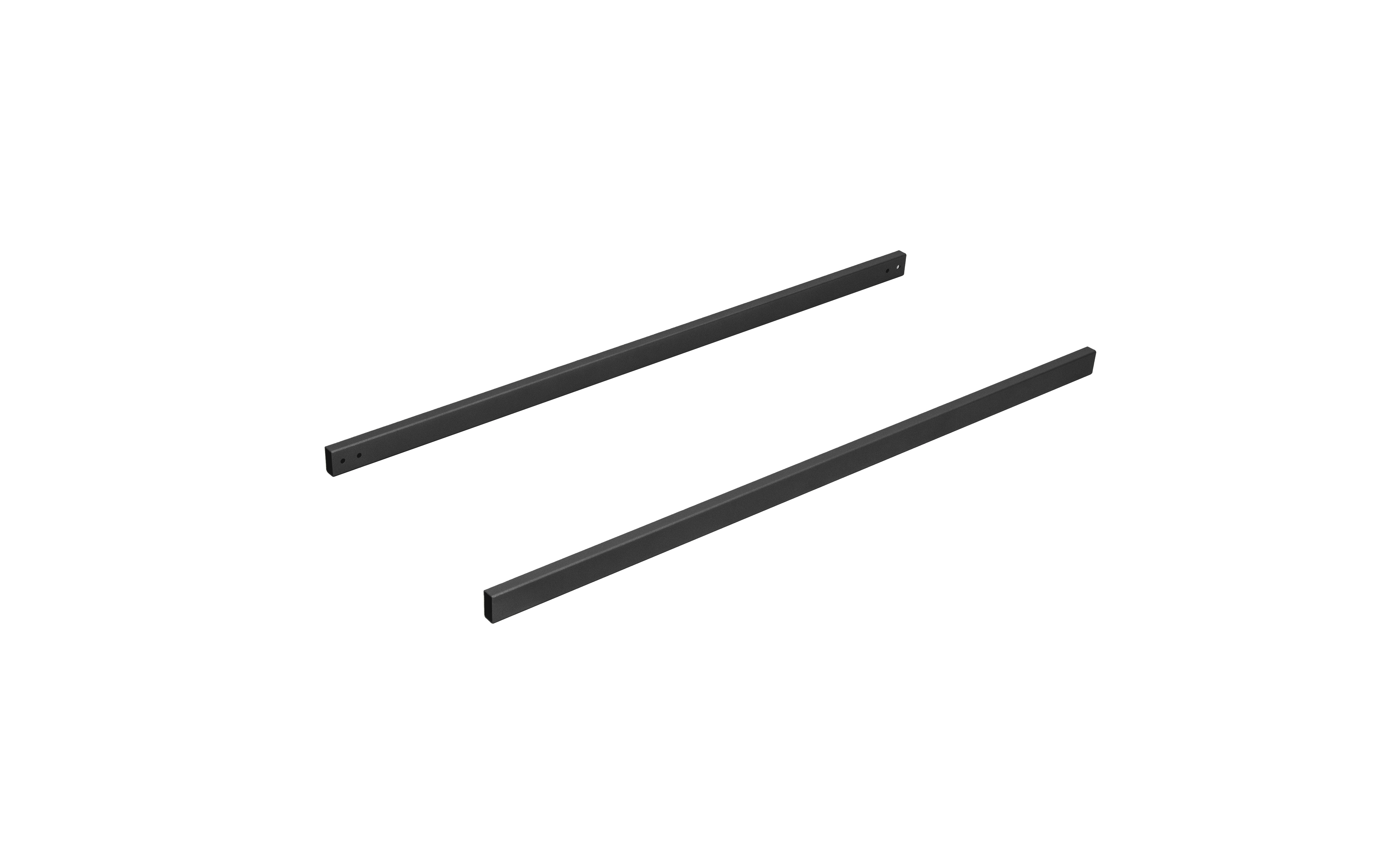 Connecting beam for system LEIDA, for table top board 1200 mm, black structure color