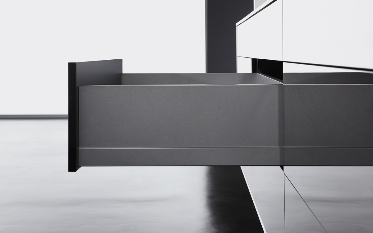 Drawer Nova Pro Scala, height: 186 mm, length: 350 mm, 40 kg, STONE