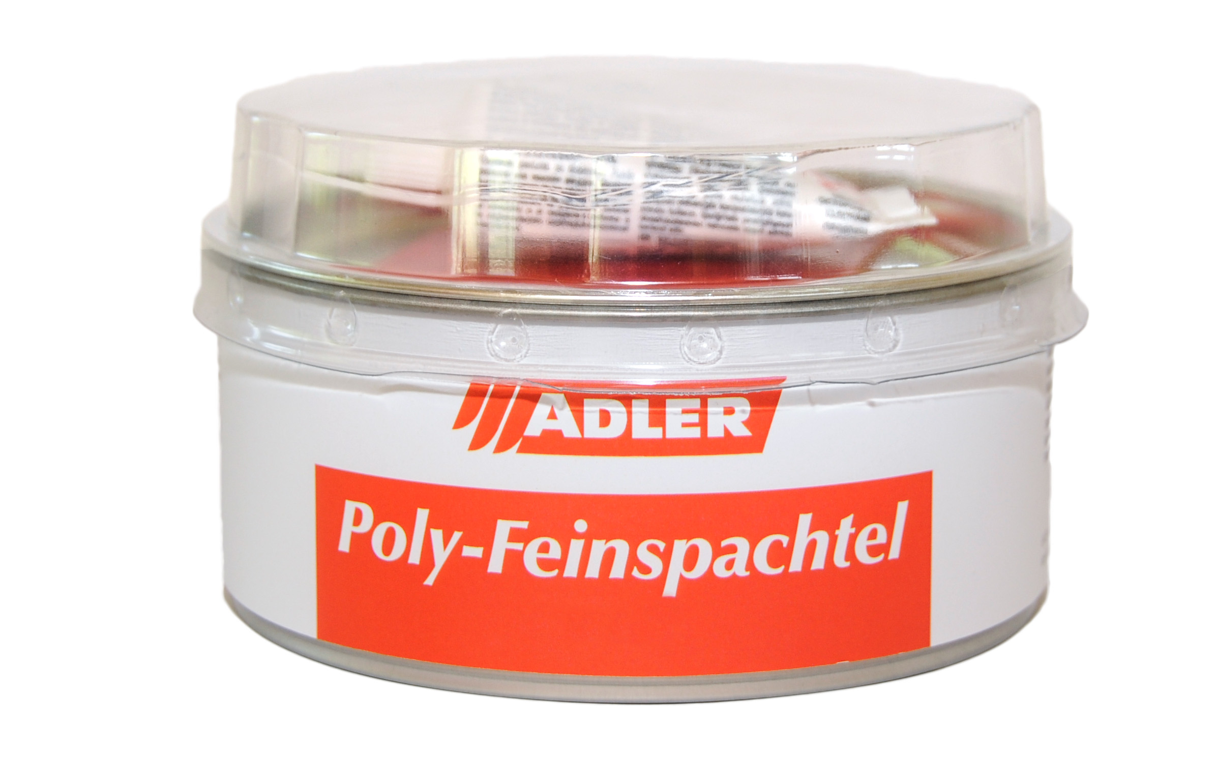 Poly-Feinspachtel, Kit in trdilec, Beli, 0,25 kg