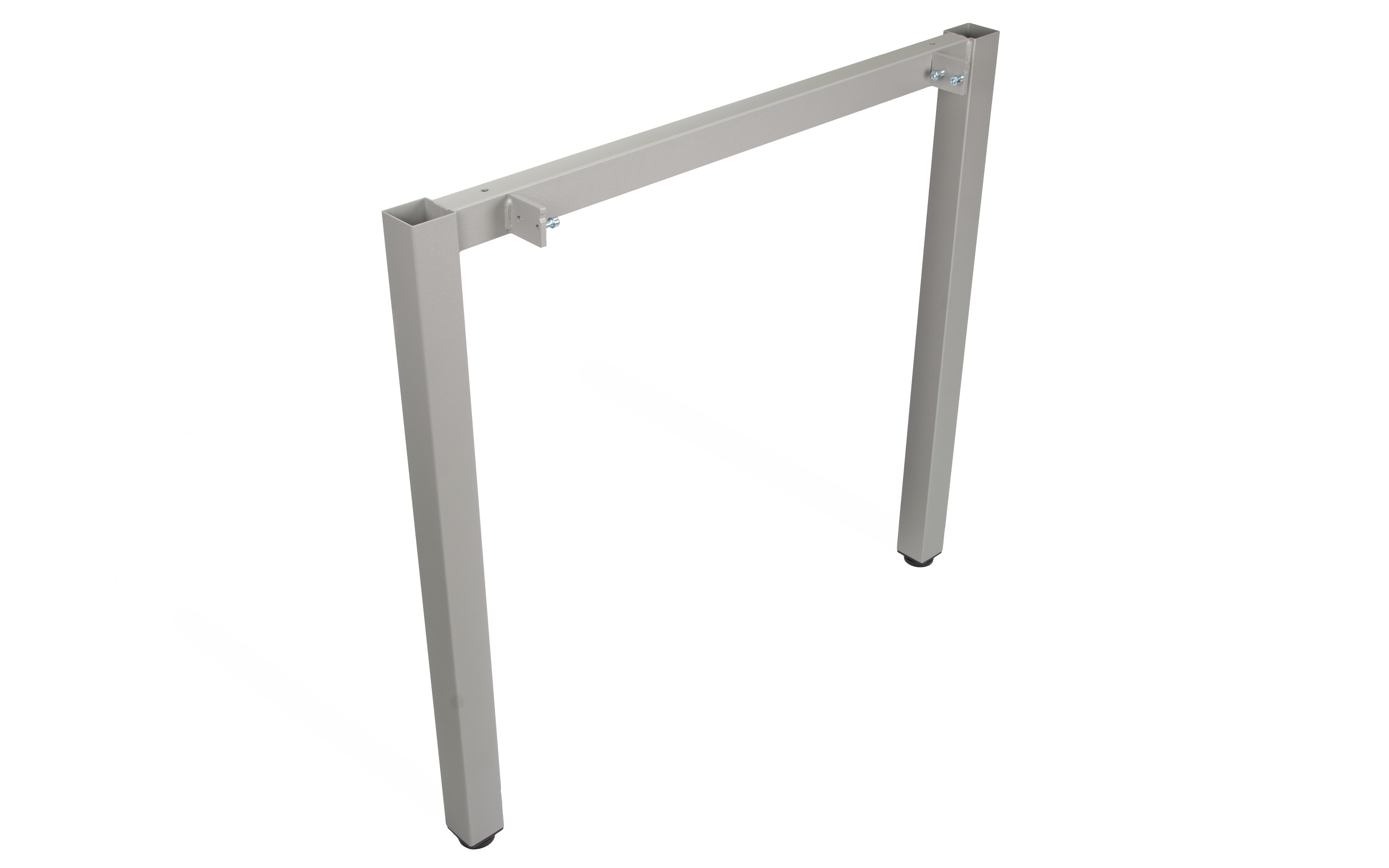 Table leg MILANO 800, grey structure color
