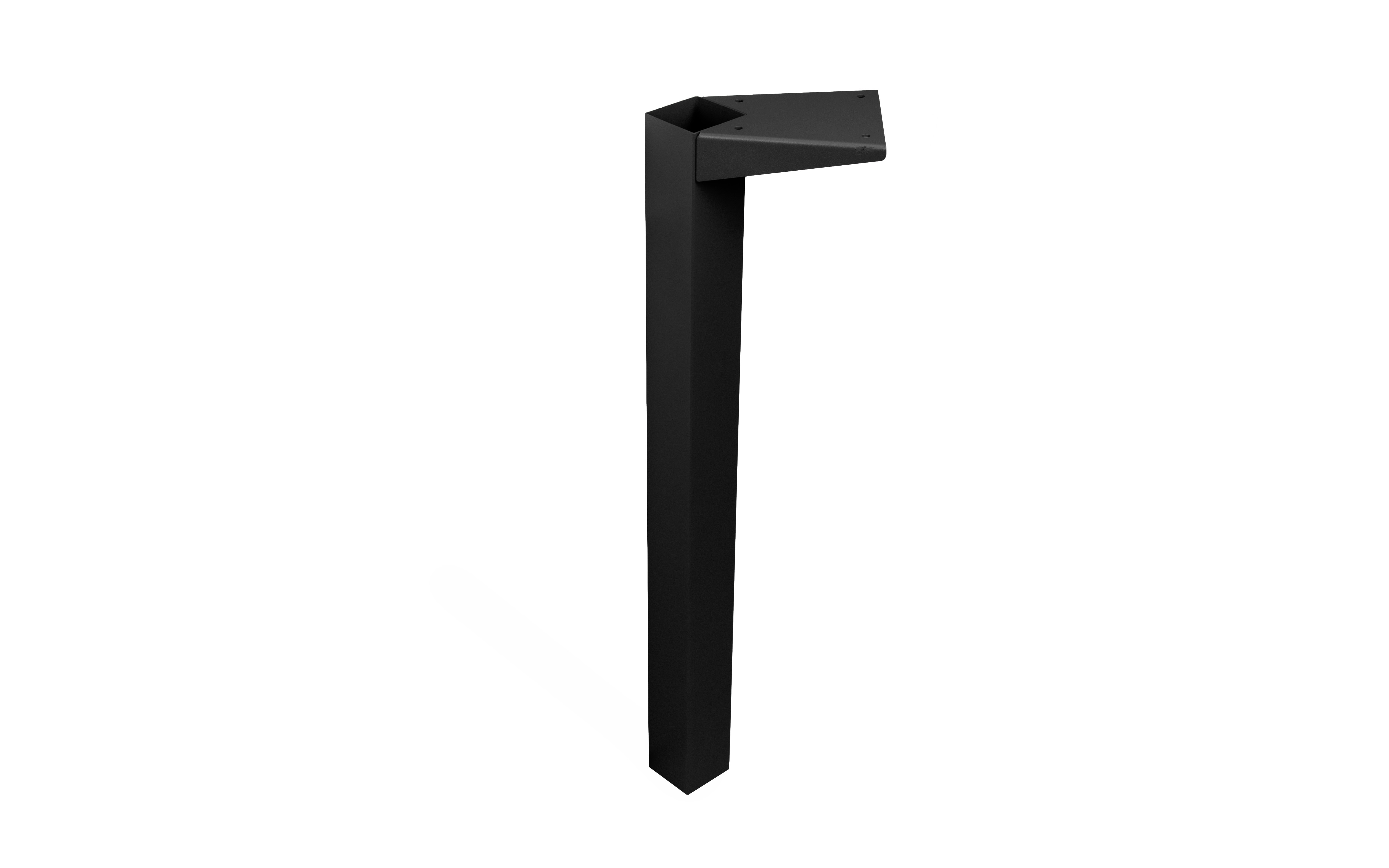 Table leg ALEXIS, 60 x 60 mm, black structure color