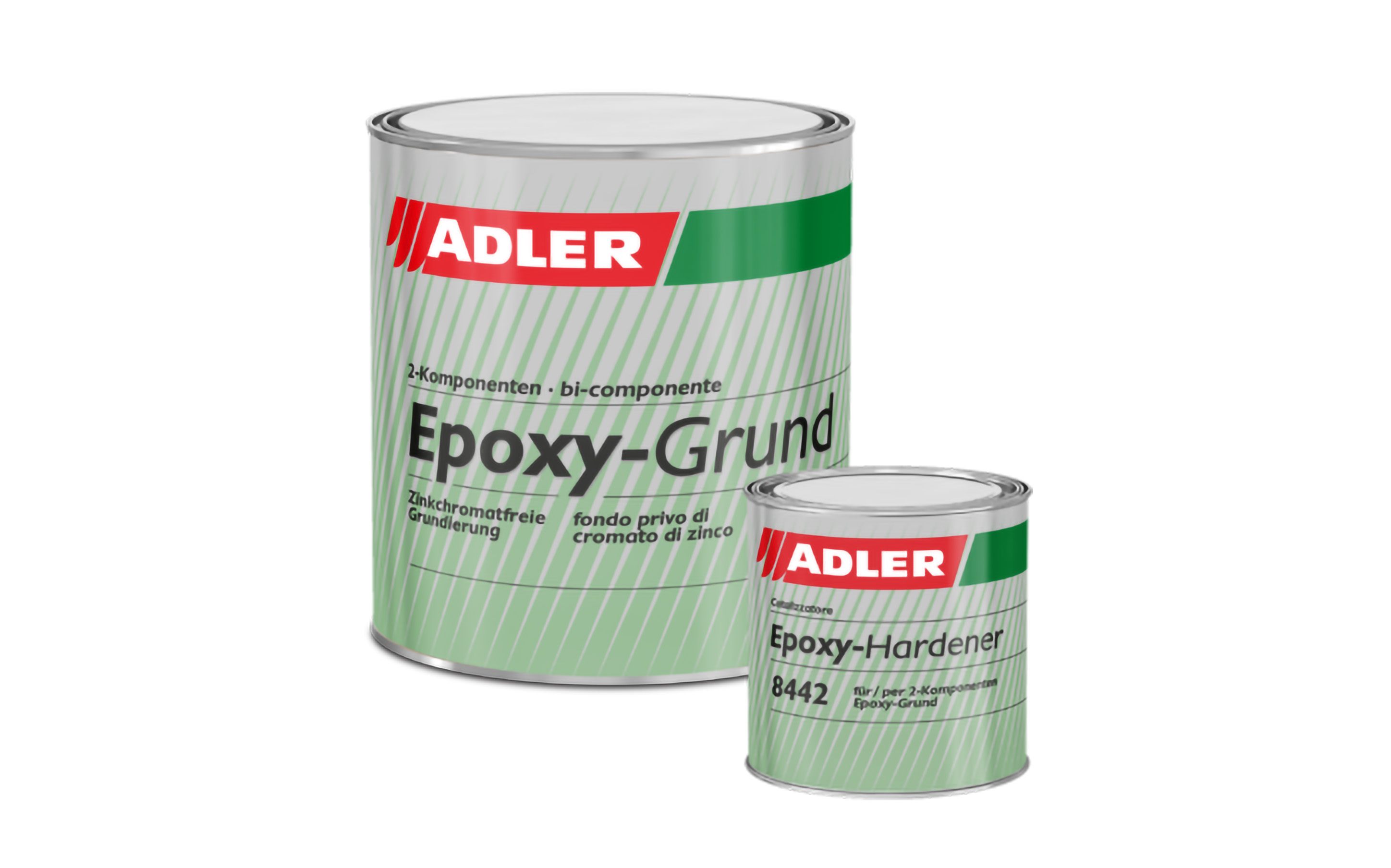 Epoxi 2K primer, light grey with hardener;  800 g