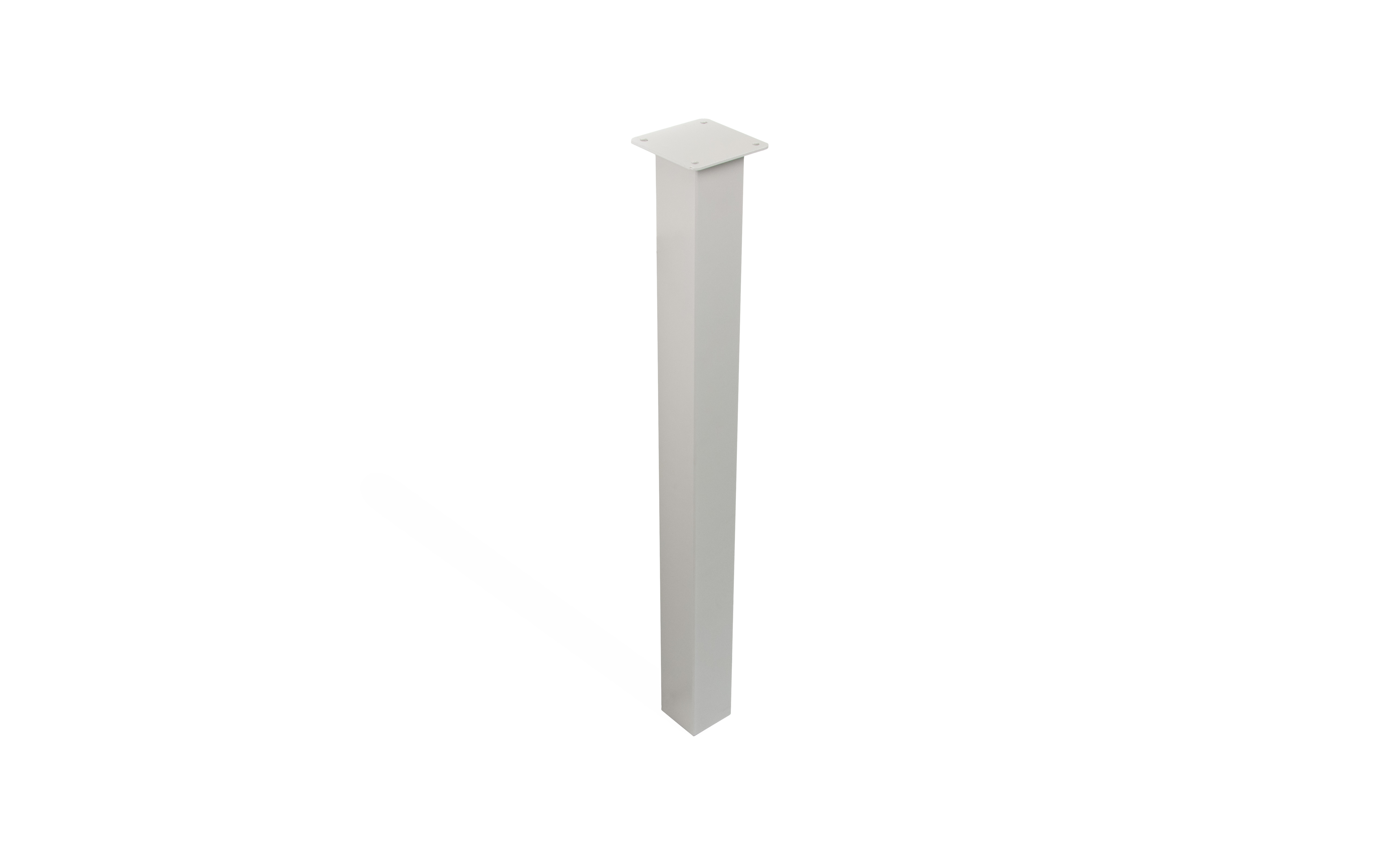 Table leg RIVA 60 x 60 mm, grey structure color