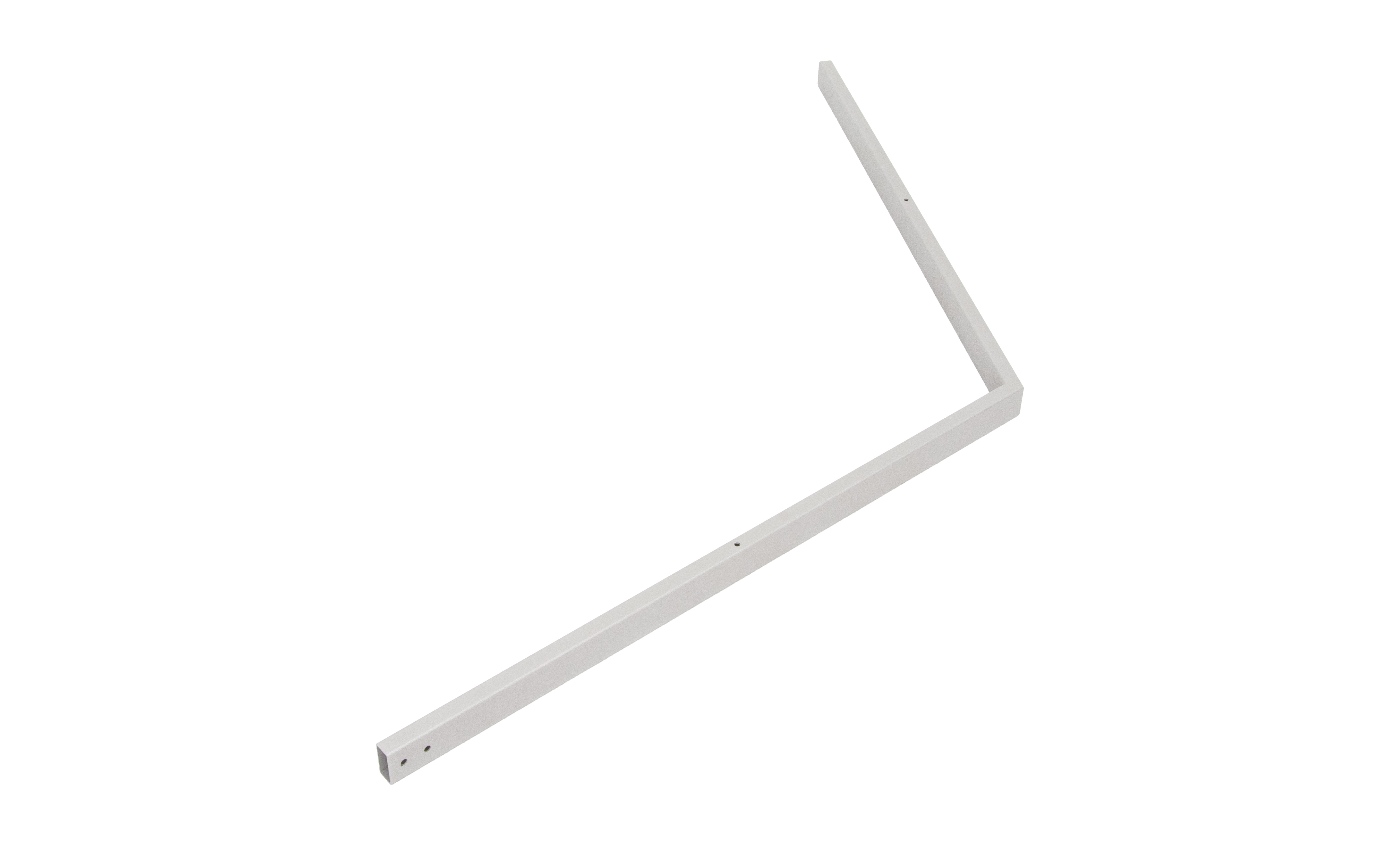 Connecting beam for system LEIDA, angled to 120°, length 847 x 847 mm, grey structure color