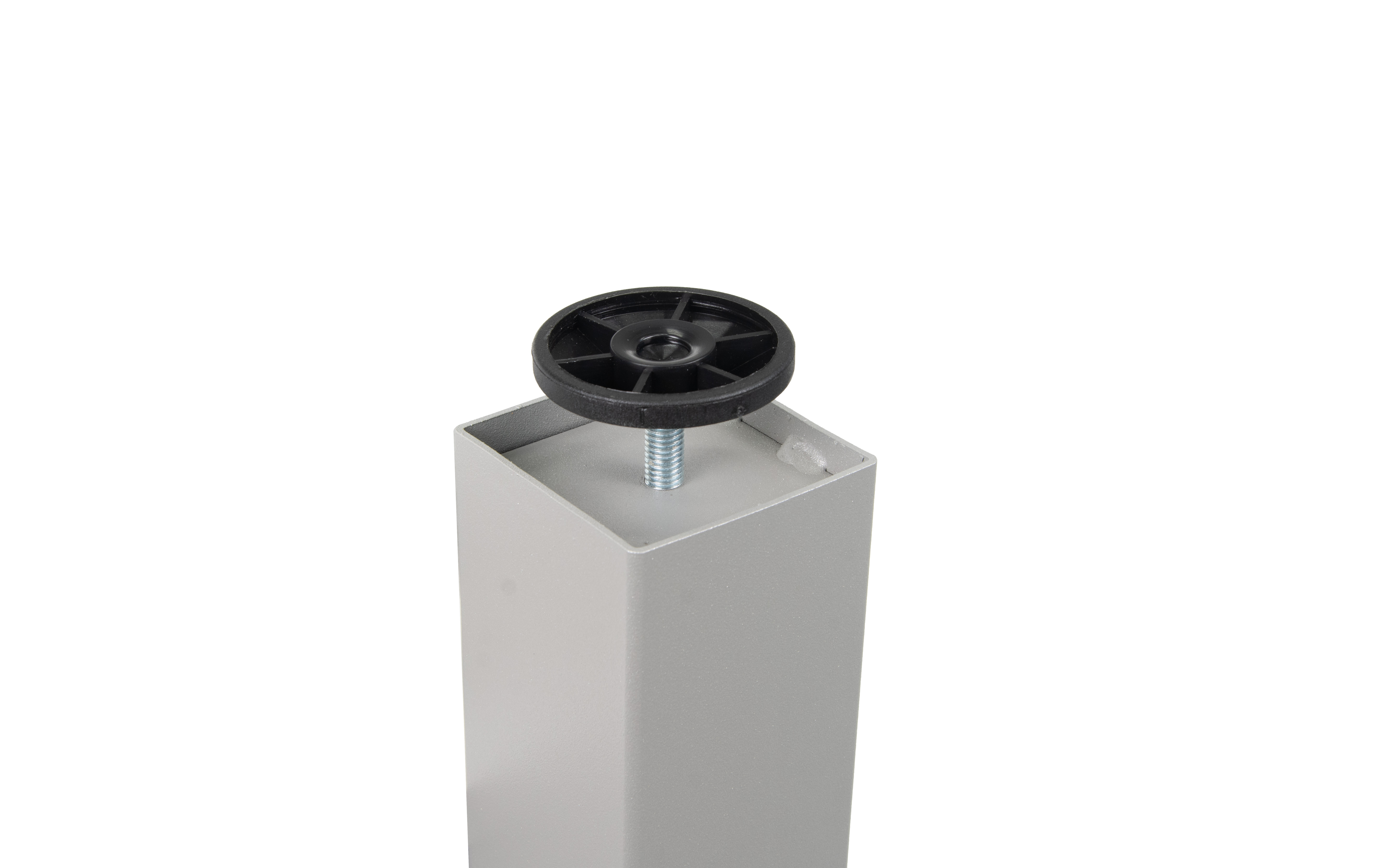 Table leg RIVA 45 x 45, h=1100 mm, grey structure color