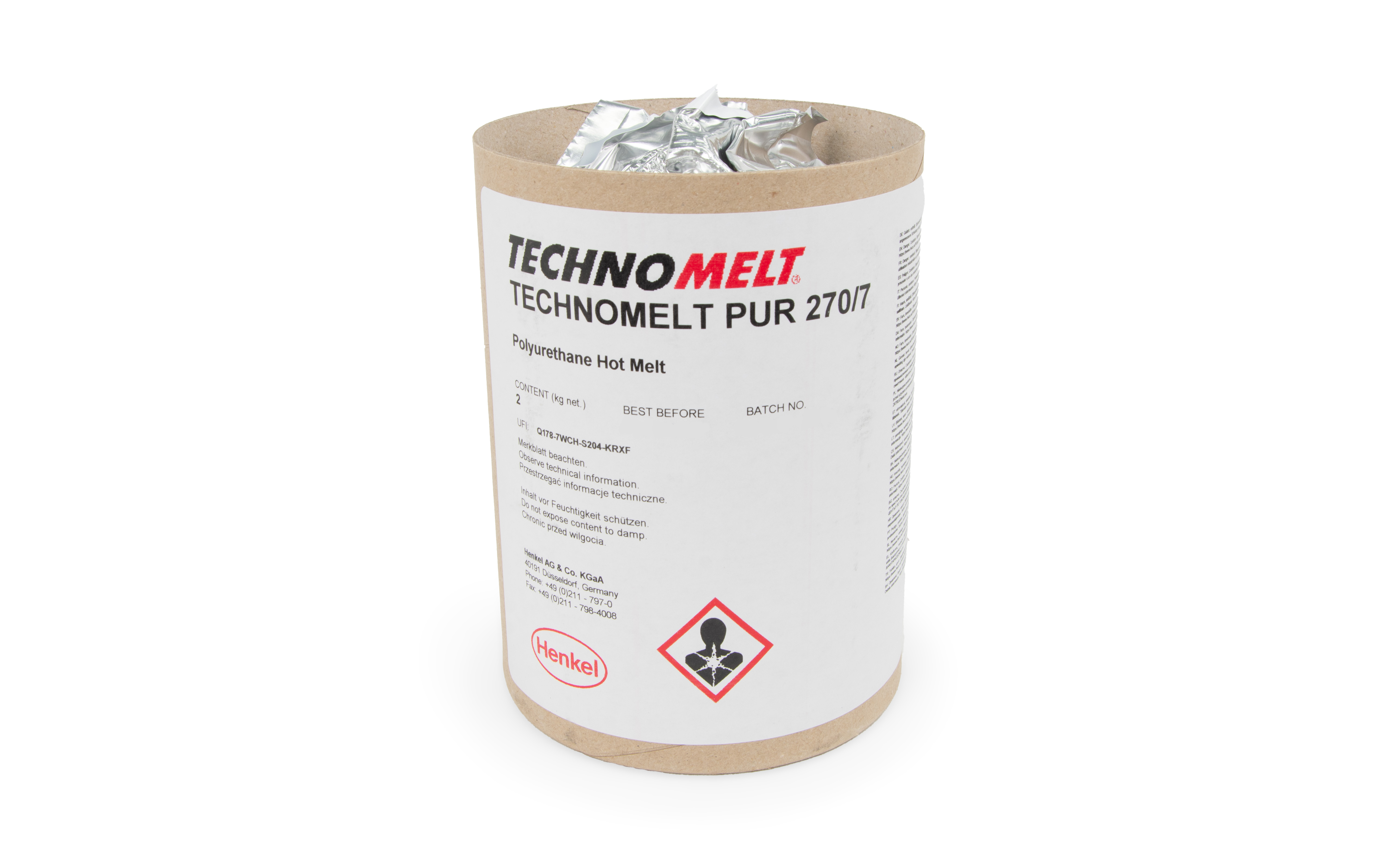 Technomelt PUR 270/7 natural, block, 2 Kg