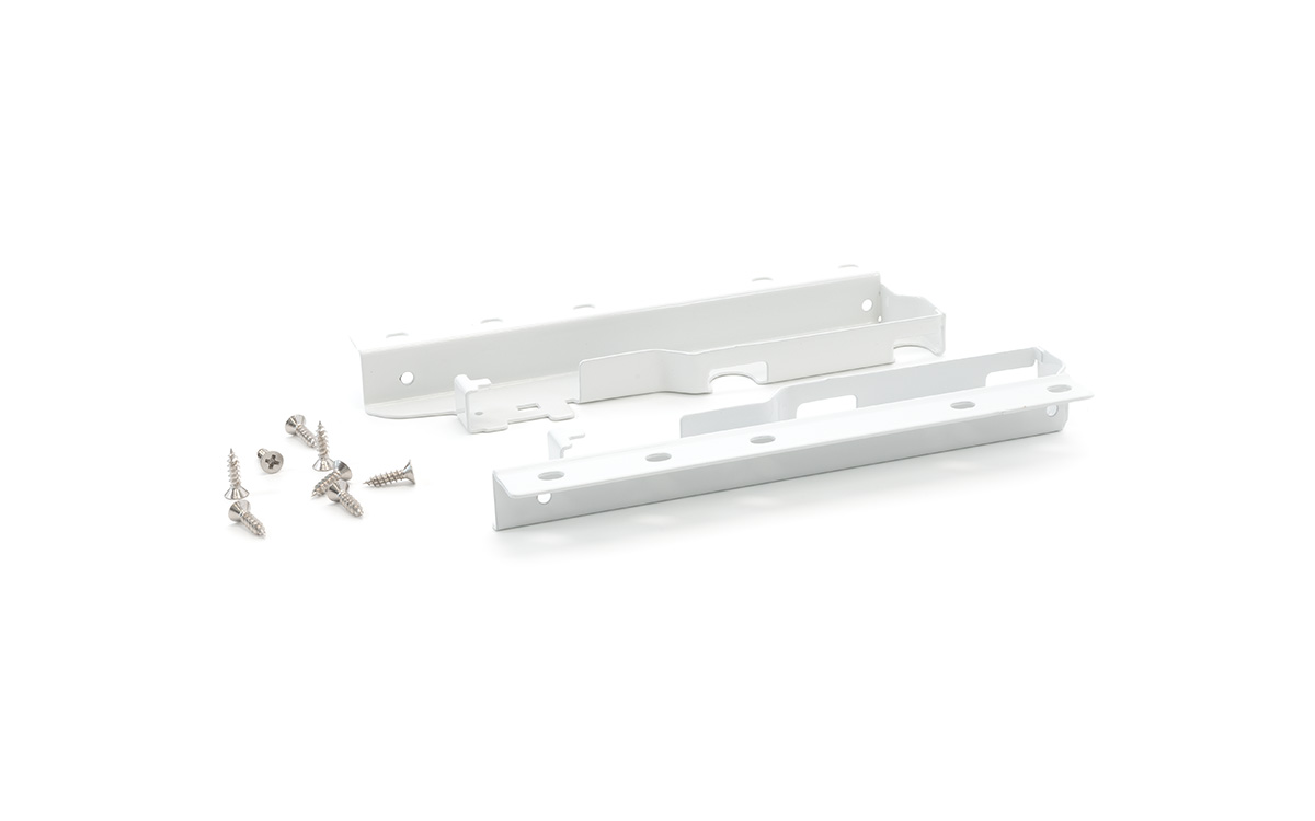 Back fixing brackets (left/right), height double railing.