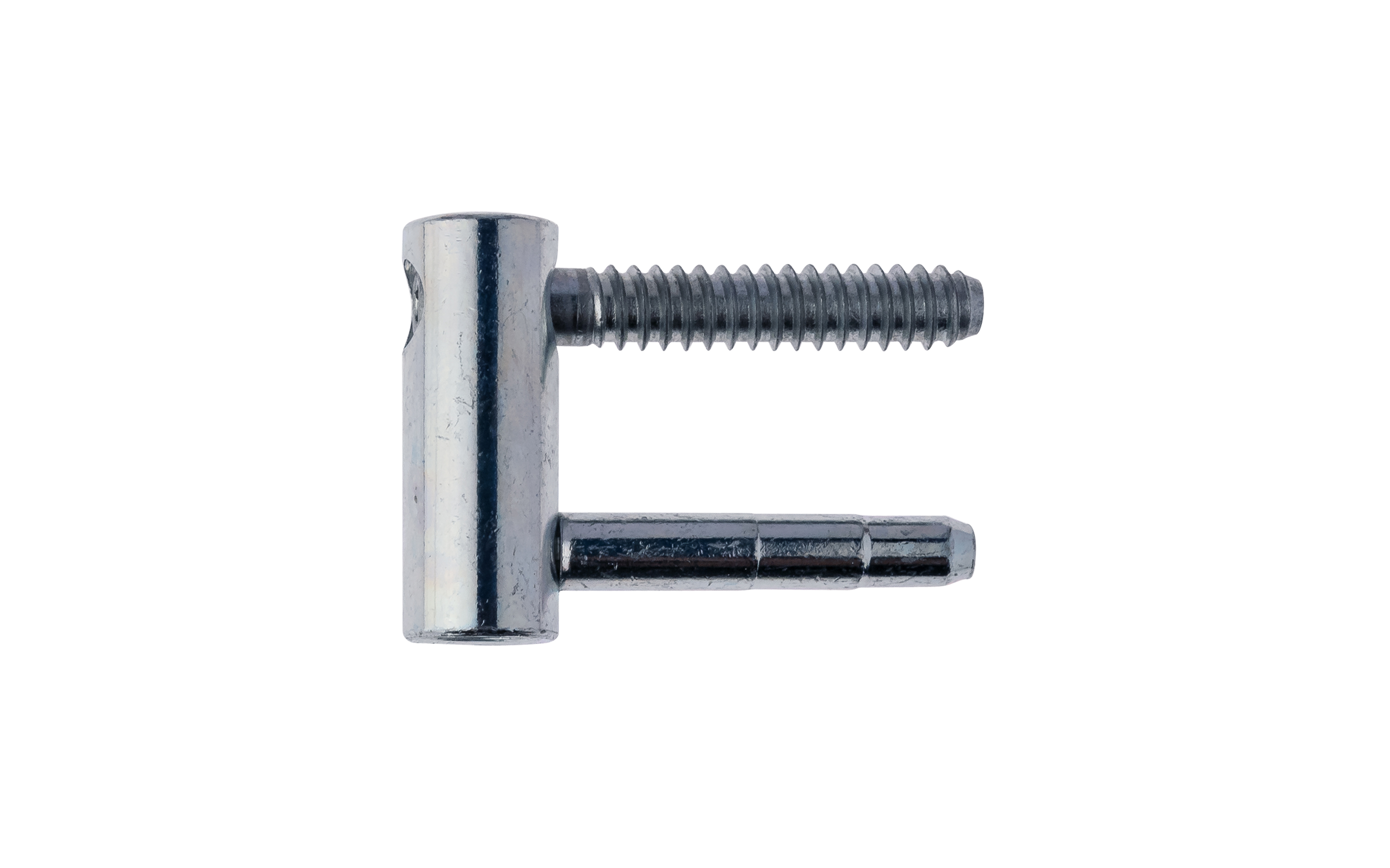 Otlav Exacta hinge, diameter 14 mm, light zinc-plated - complete set with male and female parts