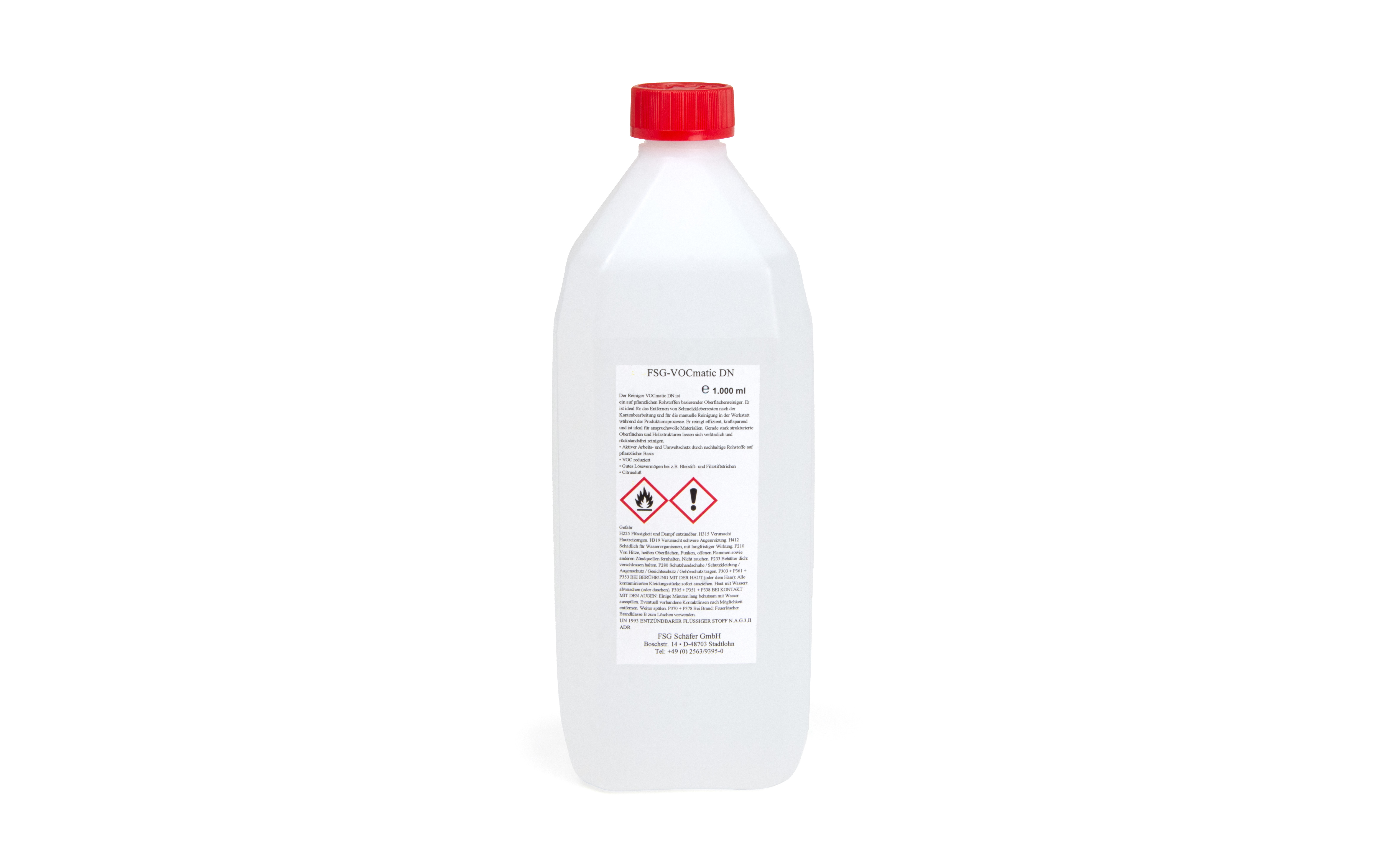 Industry cleaner type DN 1L, plastic can