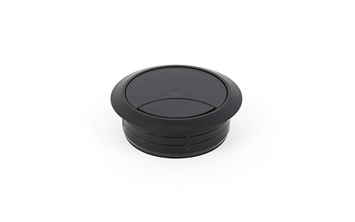 Cable grommet D = 60 mm, black