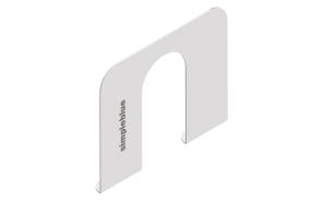 Template for carriage Simple 18V board