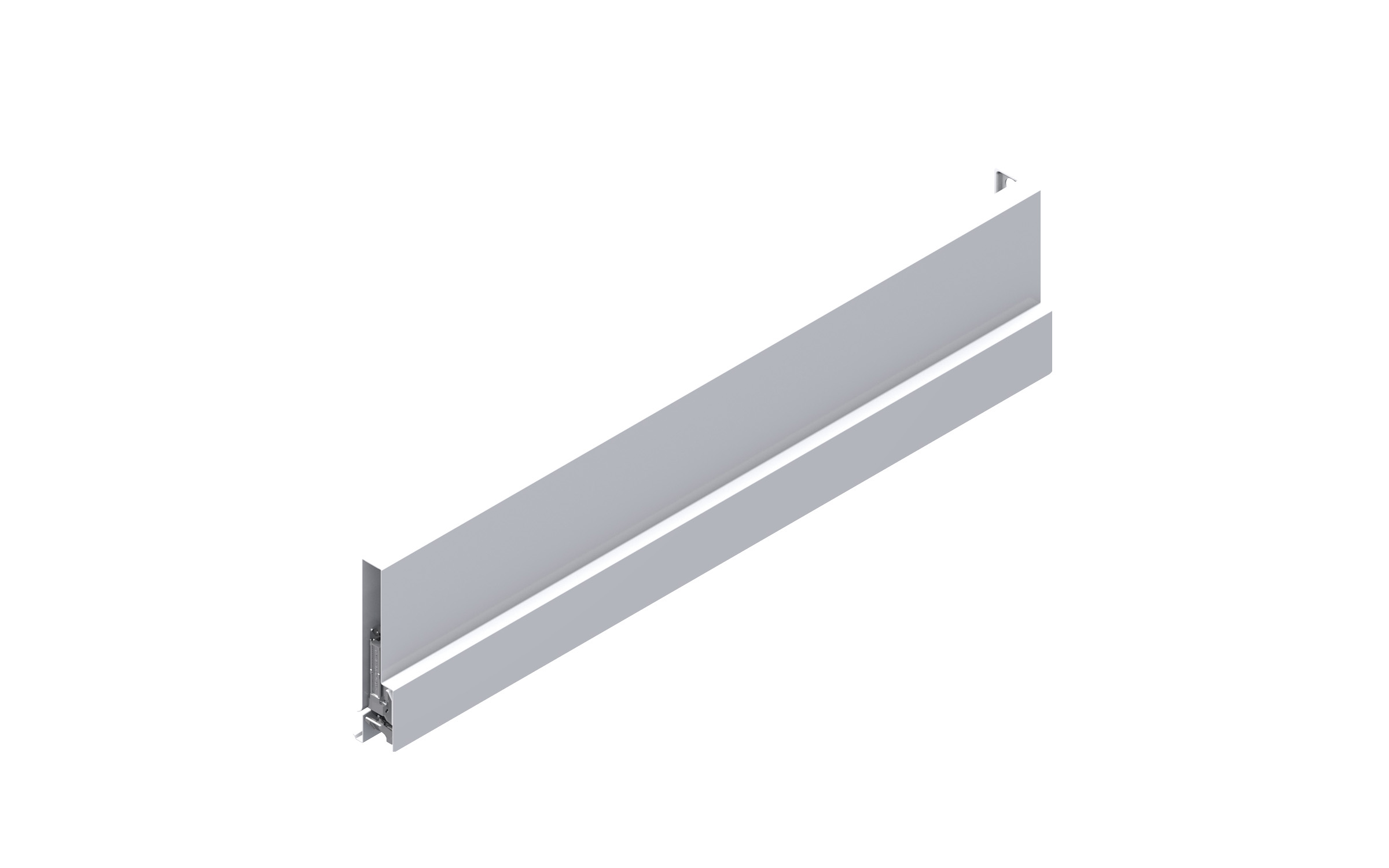 Drawer side Nova Pro Scala, height: 122 mm, length: 350 mm, ICE - RIGHT