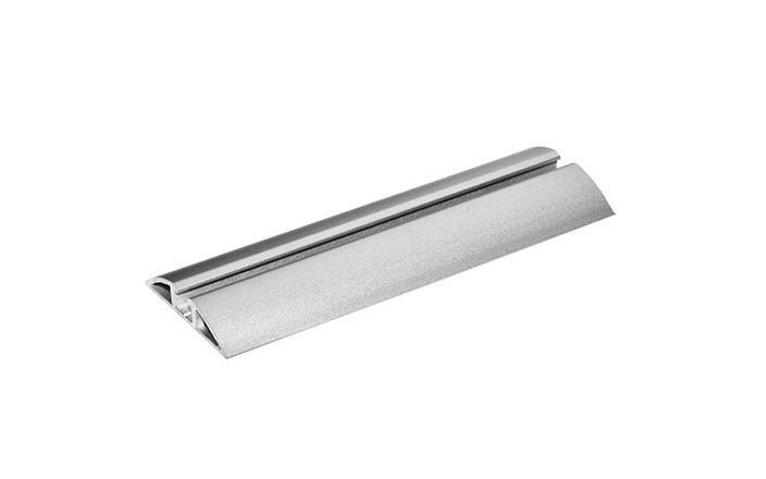 Lower guide Gemini Single, silver, l=6000 mm