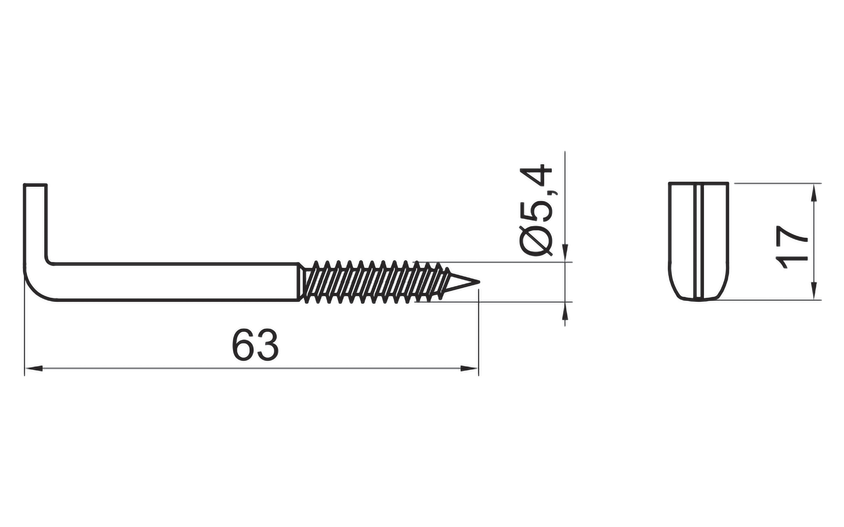 A carrier hook