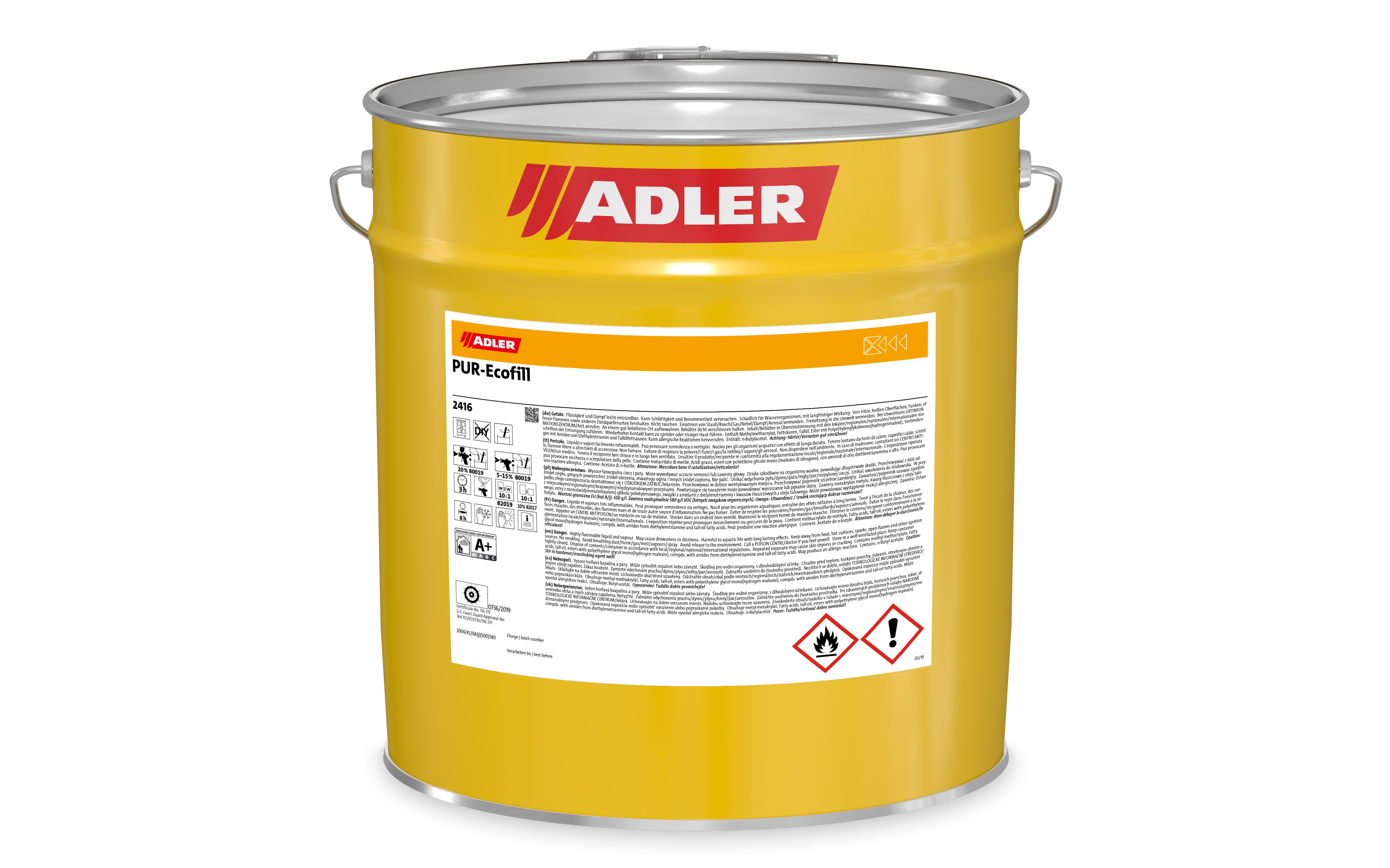 PUR-Ecofill, beli, 4 kg