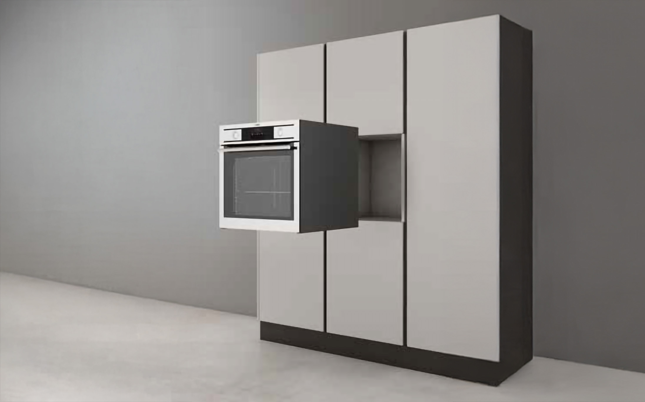 Gola Opes vertikalni profil, zaščitna pečice, l= 597 mm, inox