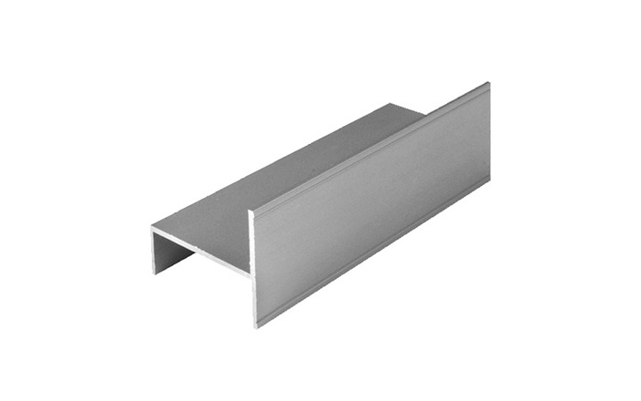 Guide Gemini 18 Everest, for attic, central guide 3000 mm, in silver color