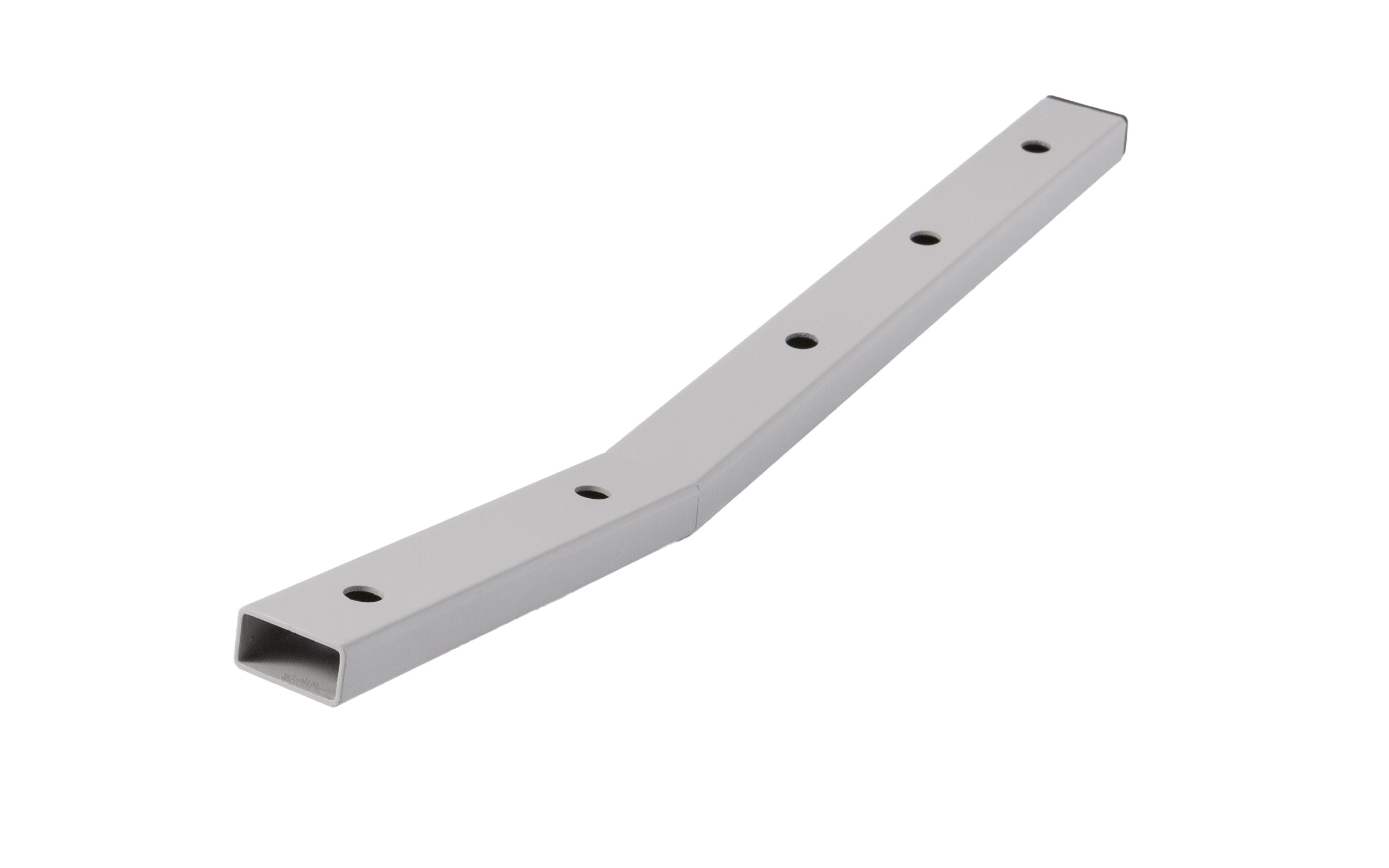 Nosilec naslona postelje 40x20 mm, siva, RAL 9006 struktur