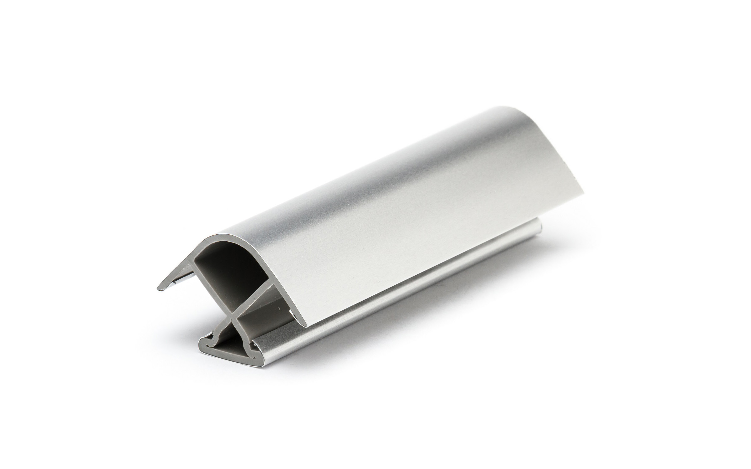 Vogalnik podnožja h=150 mm, 90°, R12 mm, aluminij natur