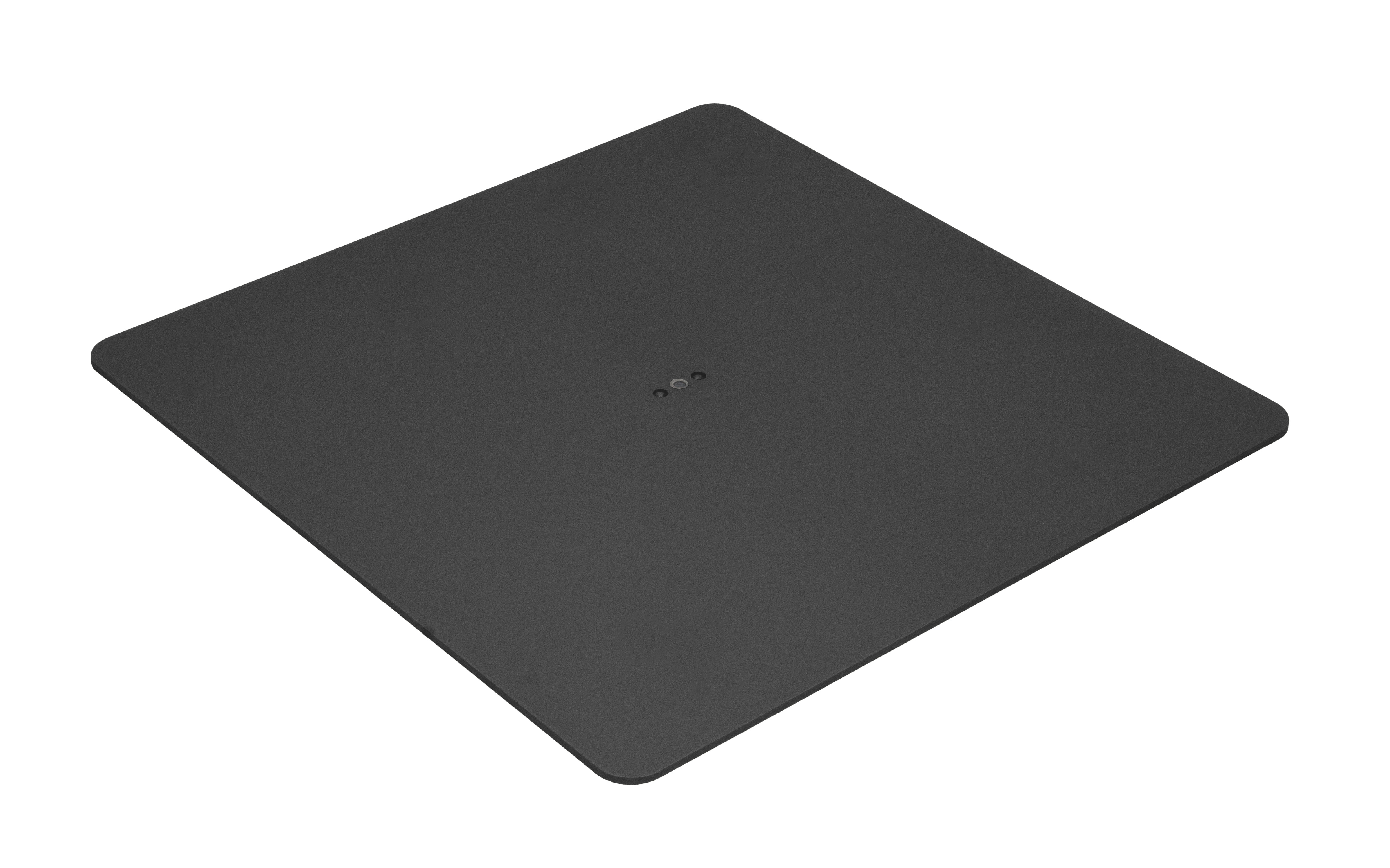 Krožnik SVITAVY 690x690 mm, črna, RAL 9005 struktur