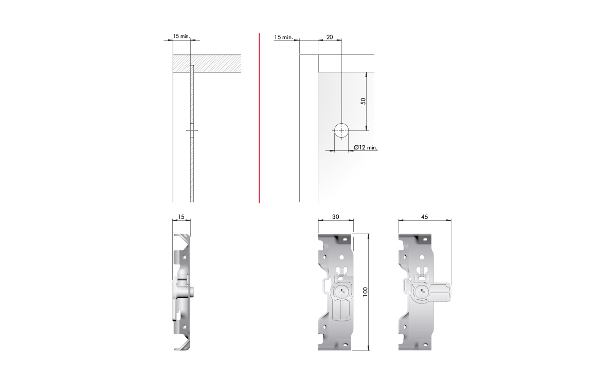 Anti-Tip Bracket SH1