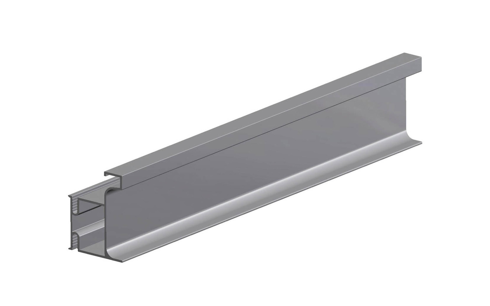 Gola Opes vertikalni L profil, l=2,7 m, aluminij