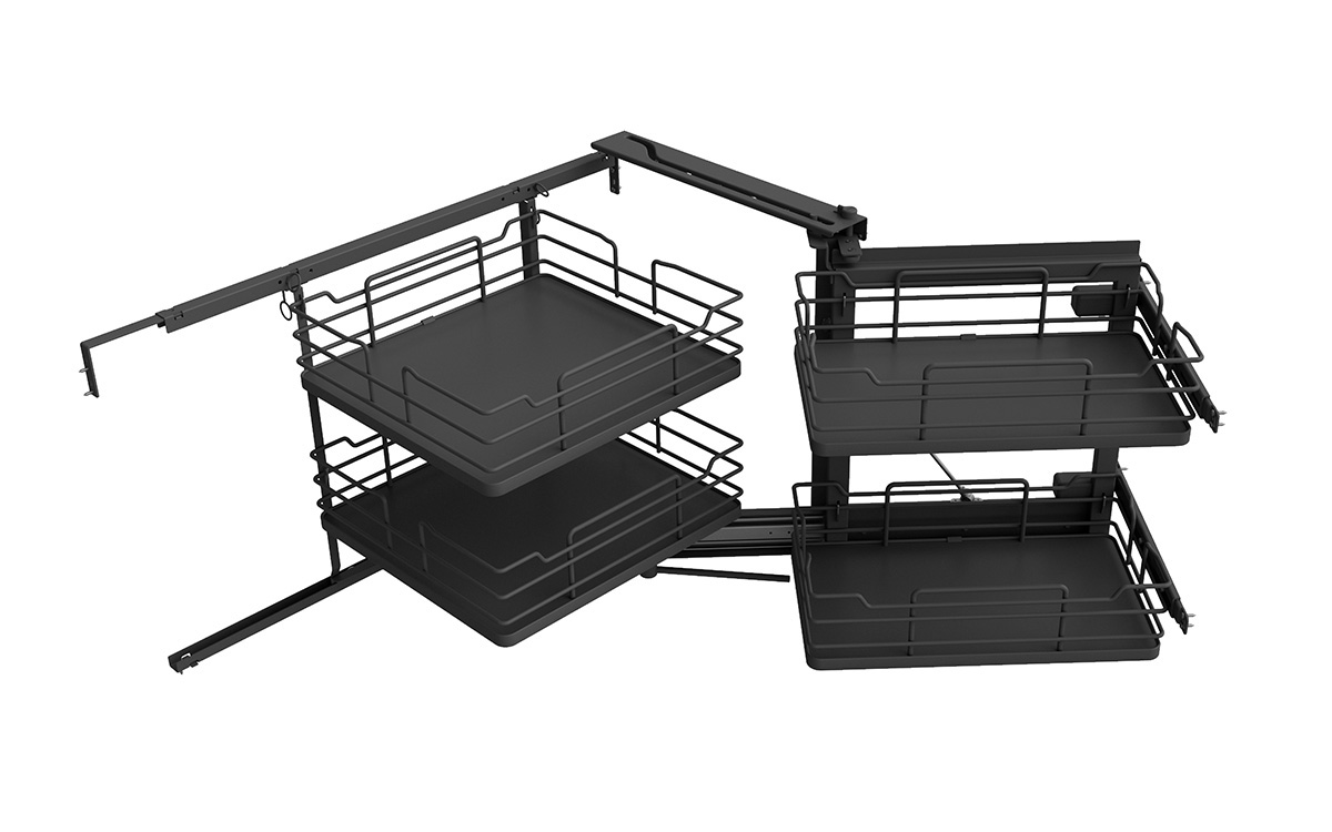 Sige 350i mechanism for corner unit, righ, anthracite