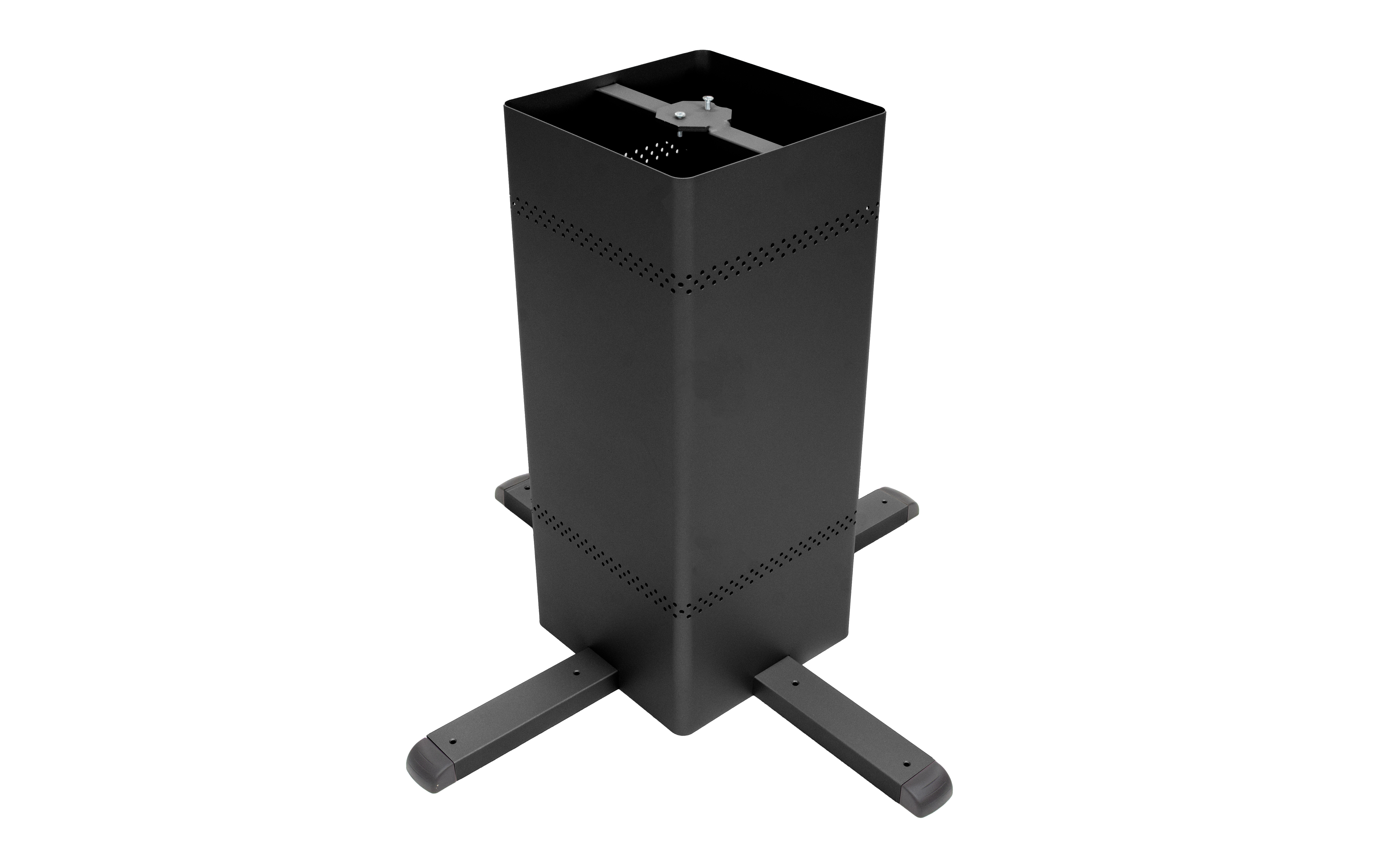 Column SVITAVY 300 x 300 mm, with cross tubes, black structure color