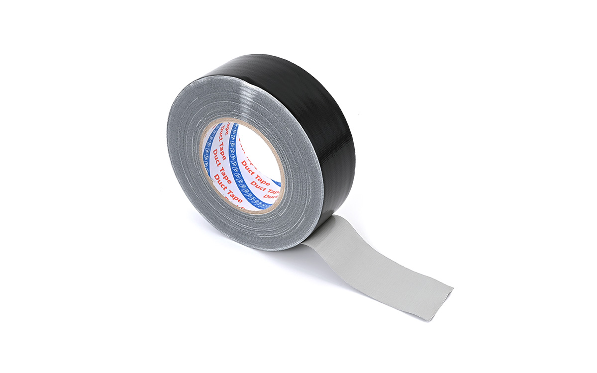 Adhesive tape universal, black, 50 mm x 50 m