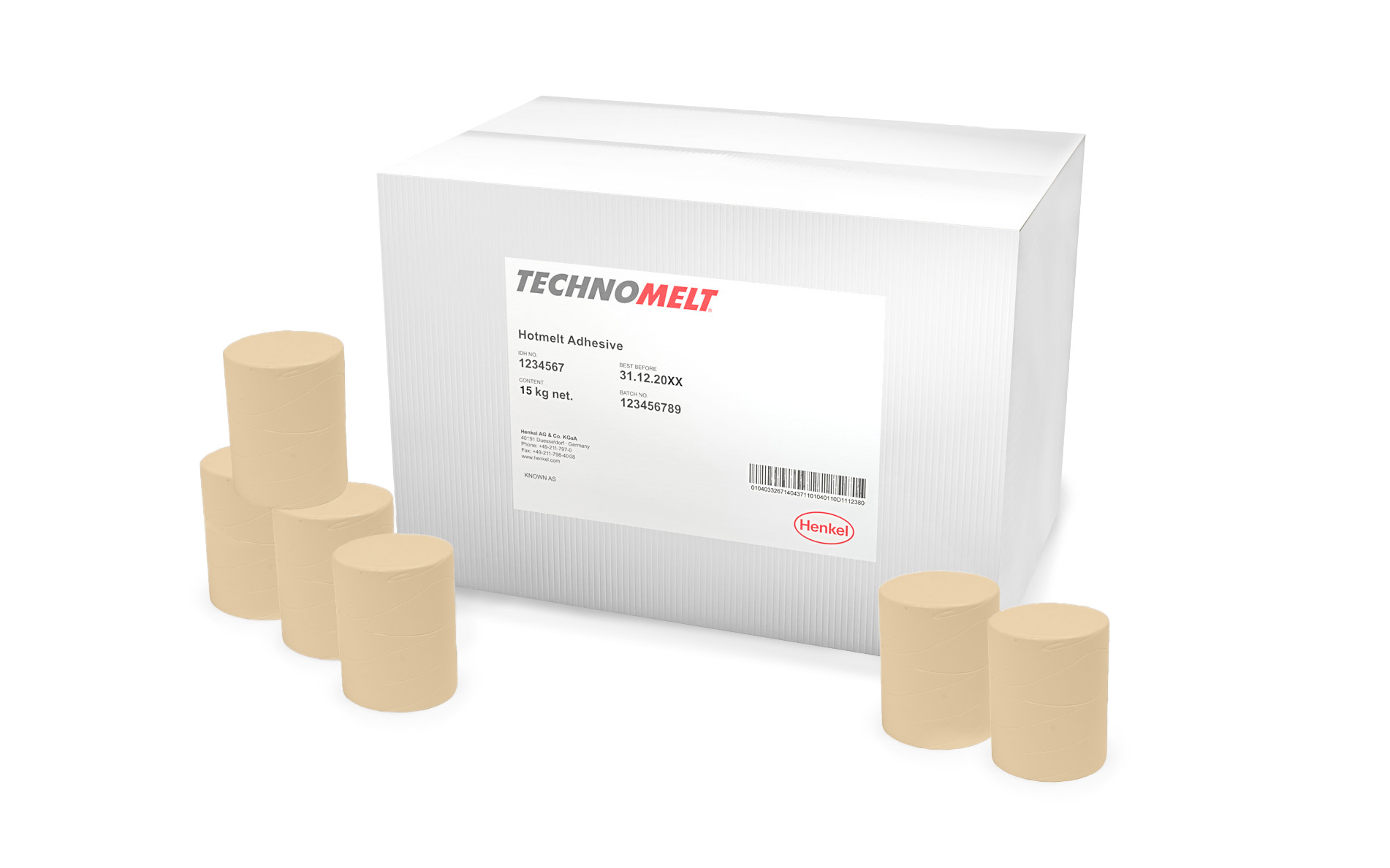 Technomelt HKP 21 natural, Holz-Her cartridges, 1 piece