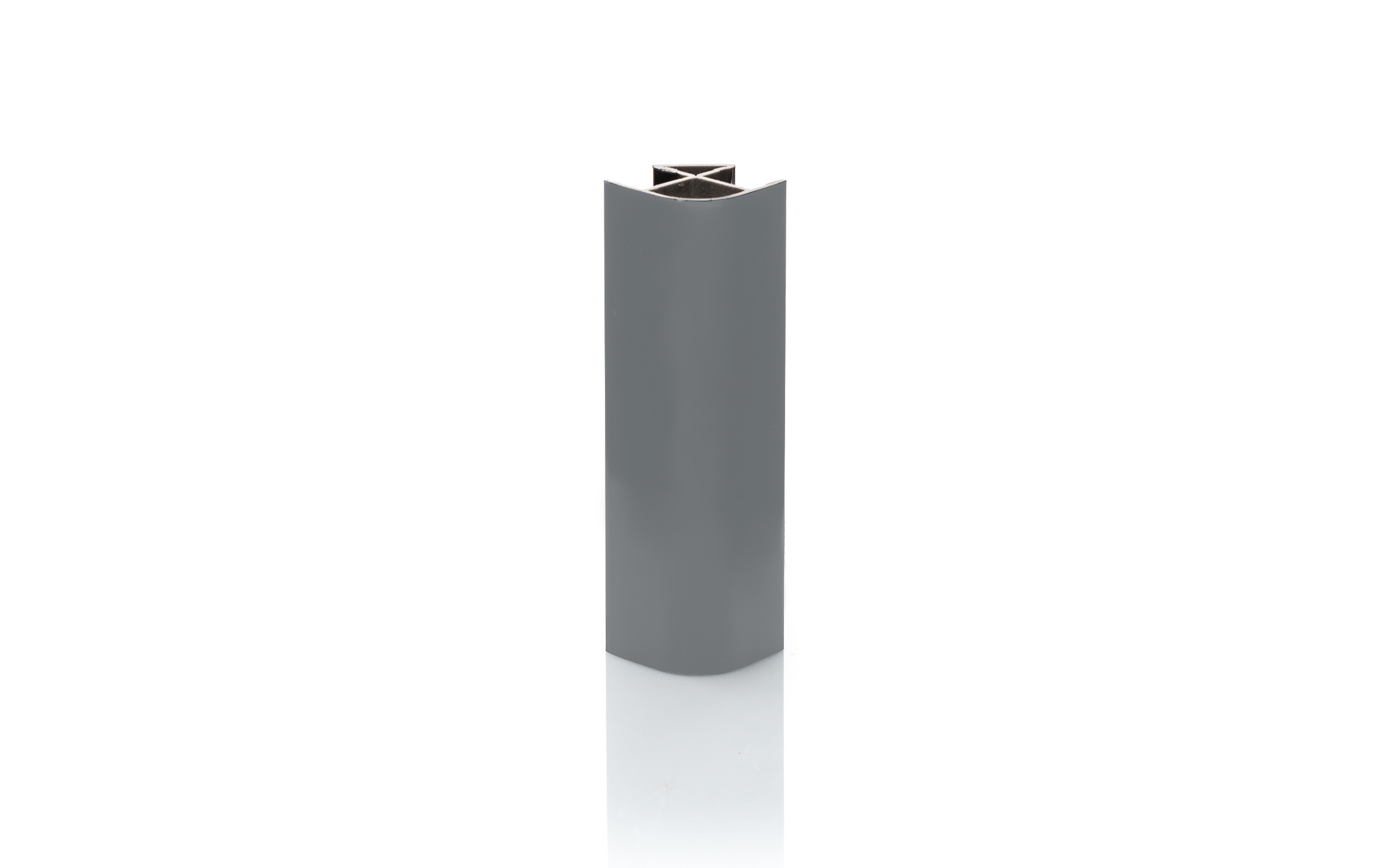 Vogalnik podnožja h=100 mm, 90°, R12 mm, antracit