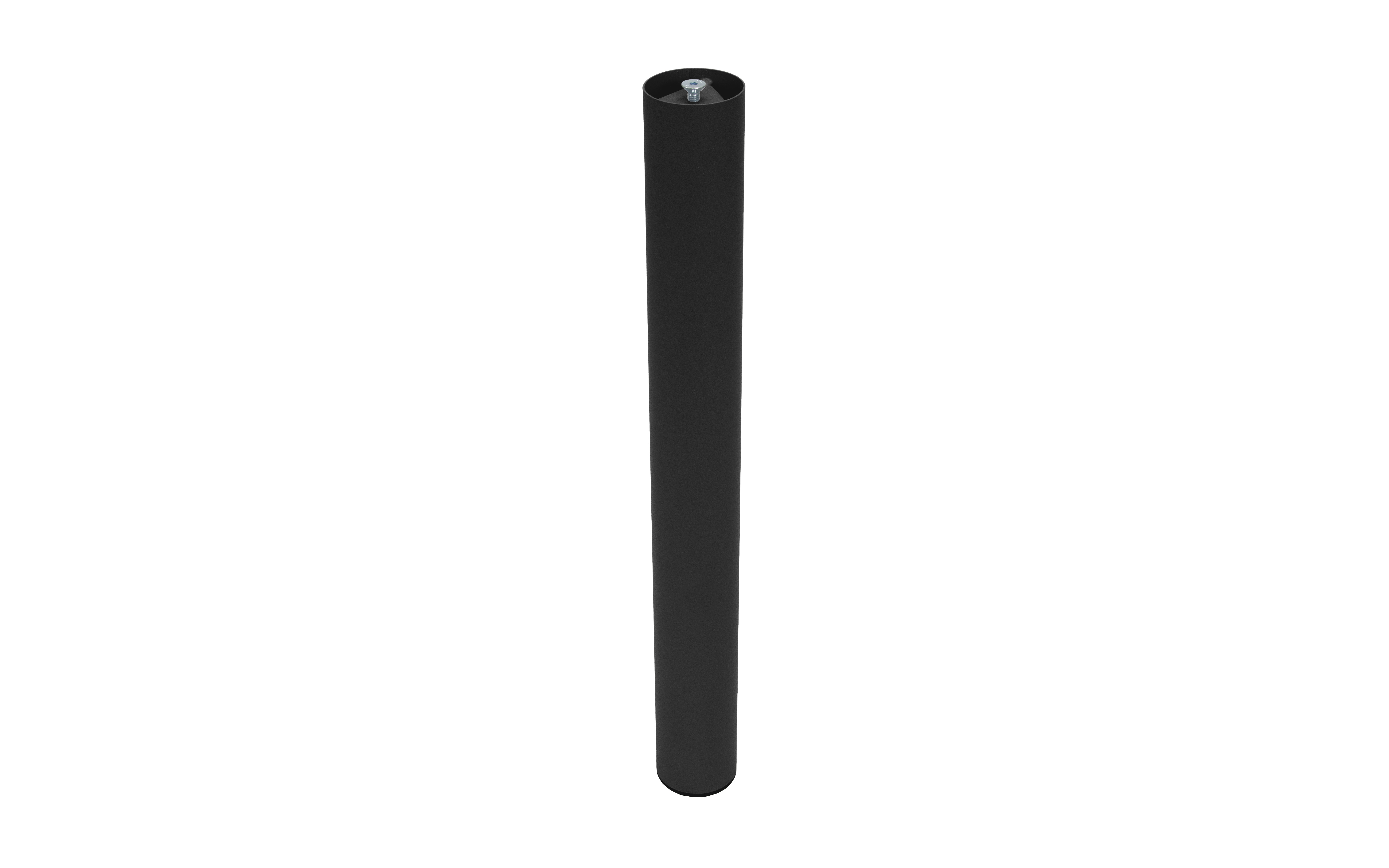 Supporting pillar D 80 mm, black structure color