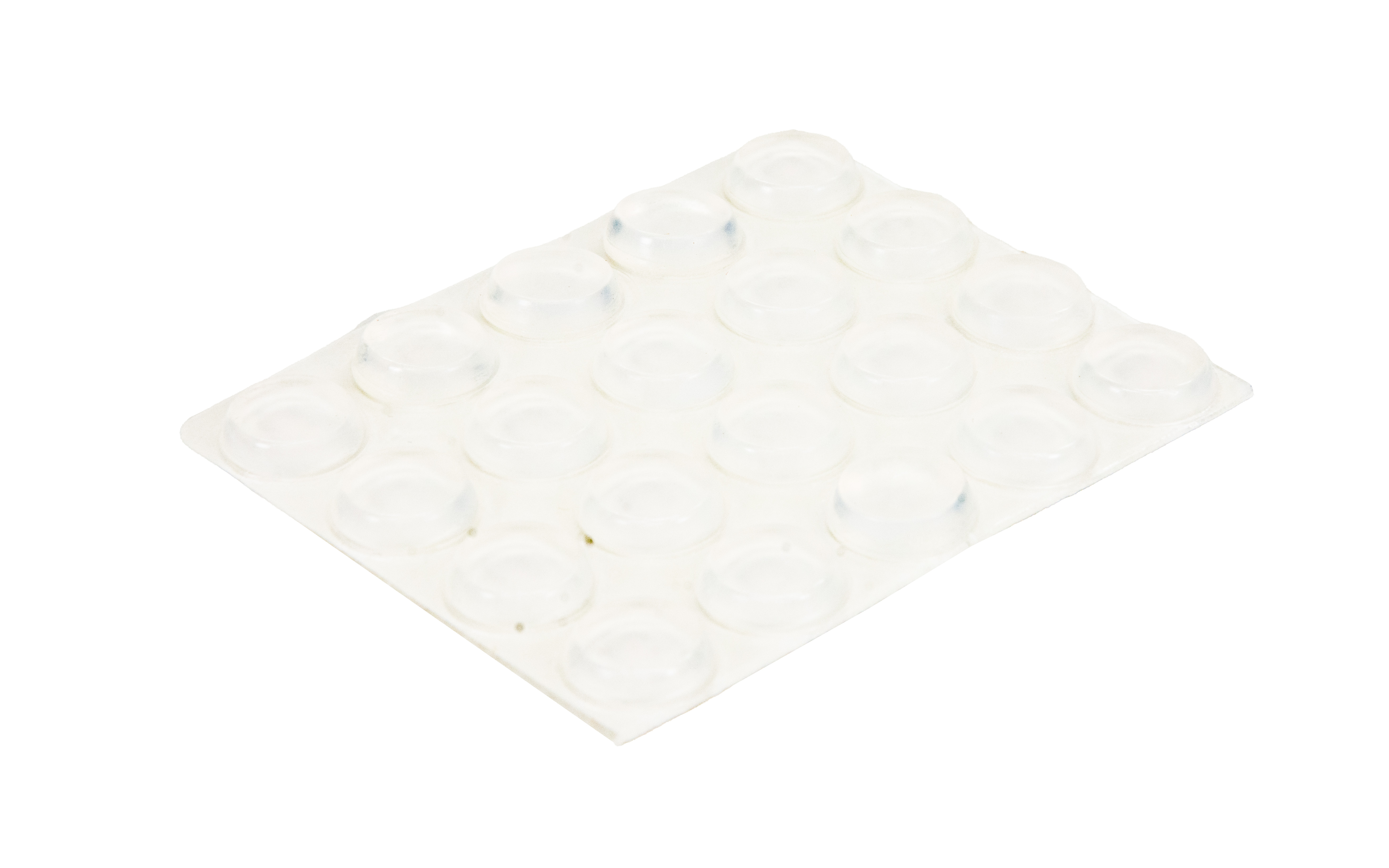 Adhesive bumpers 13 mm, transparent