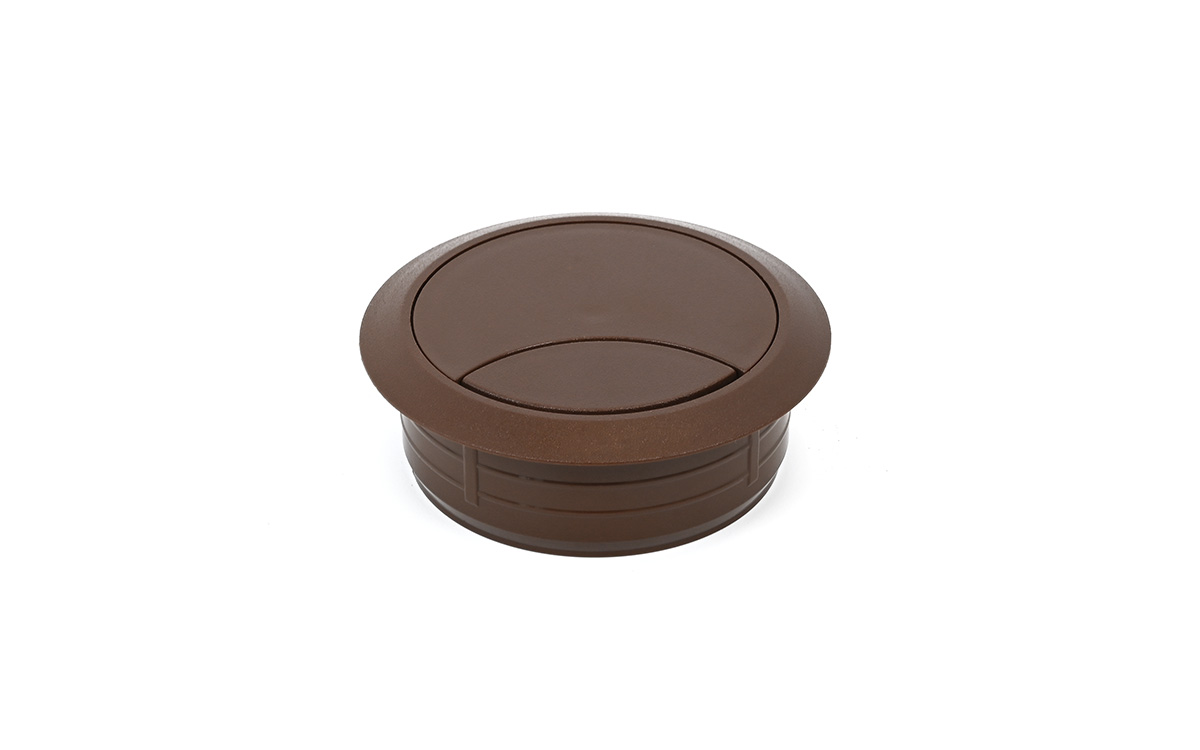 Cable grommet D = 60 mm, dark brown