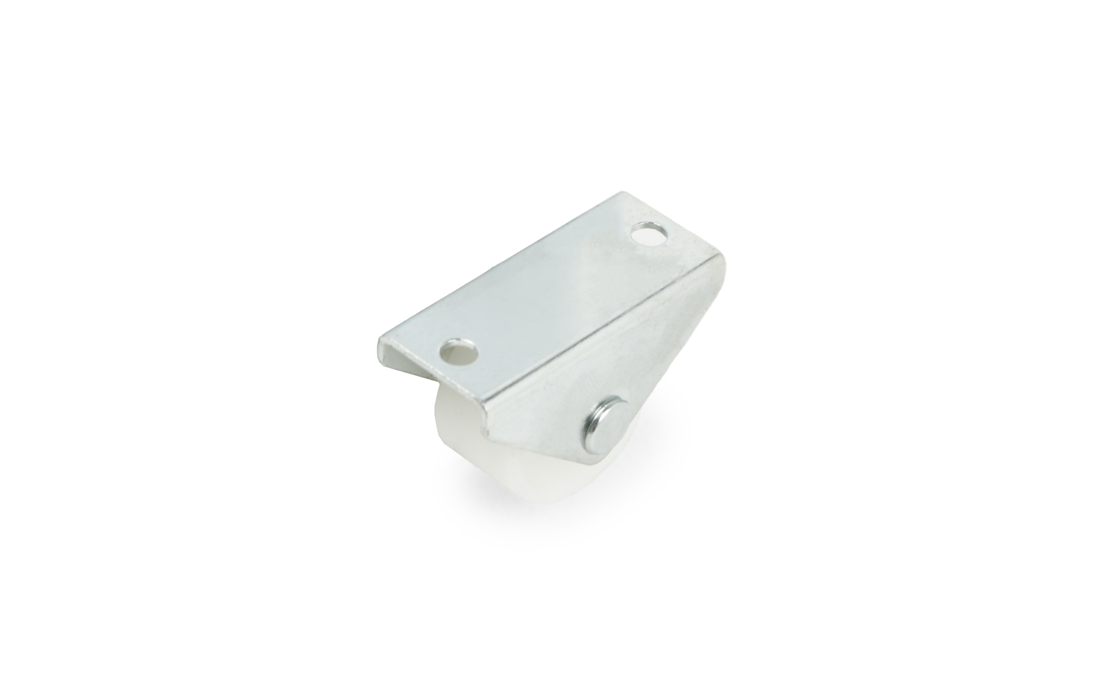 Rigid caster D = 30, galvanized