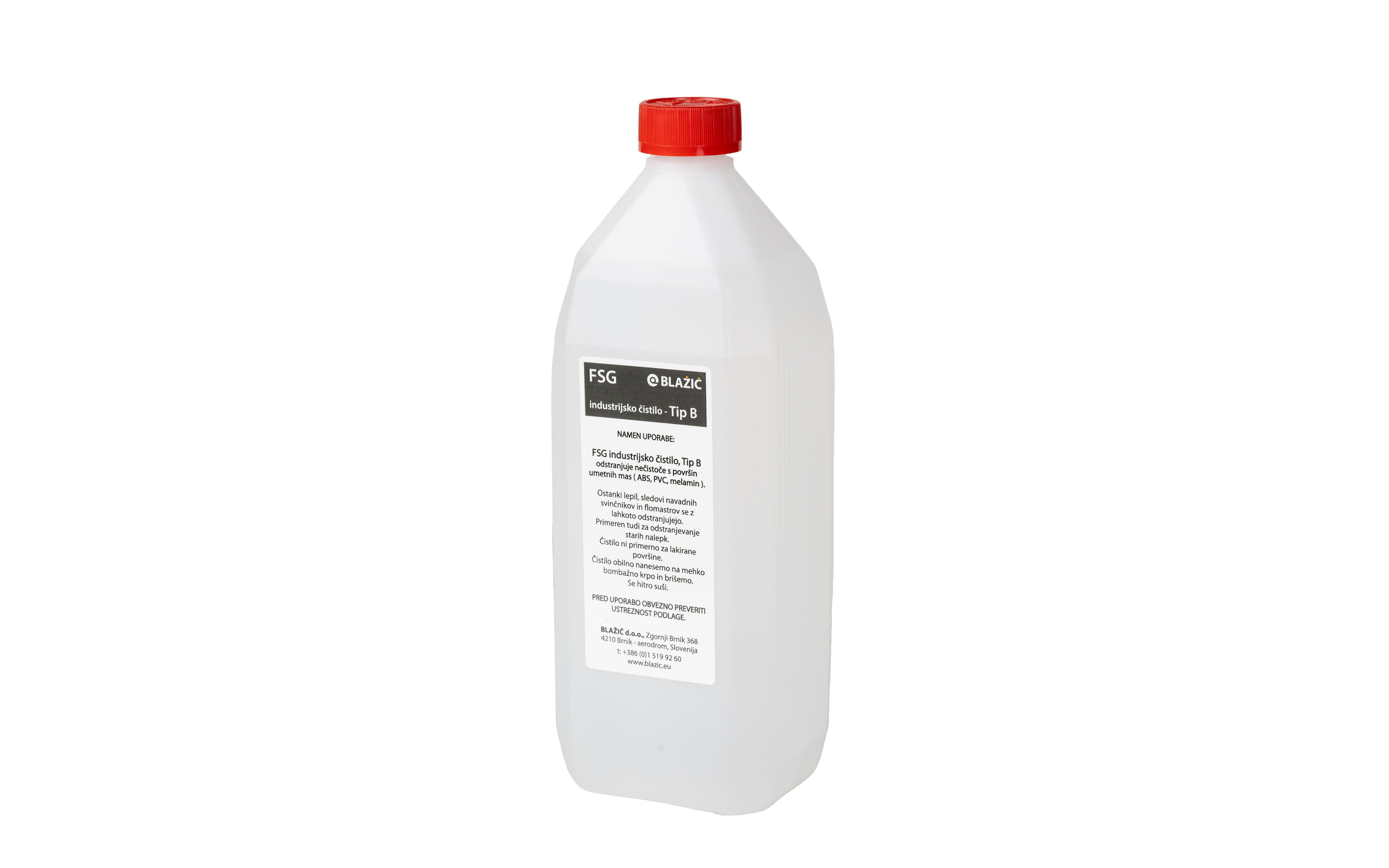 Industrijsko čistilo tip B, 1L, plastenka