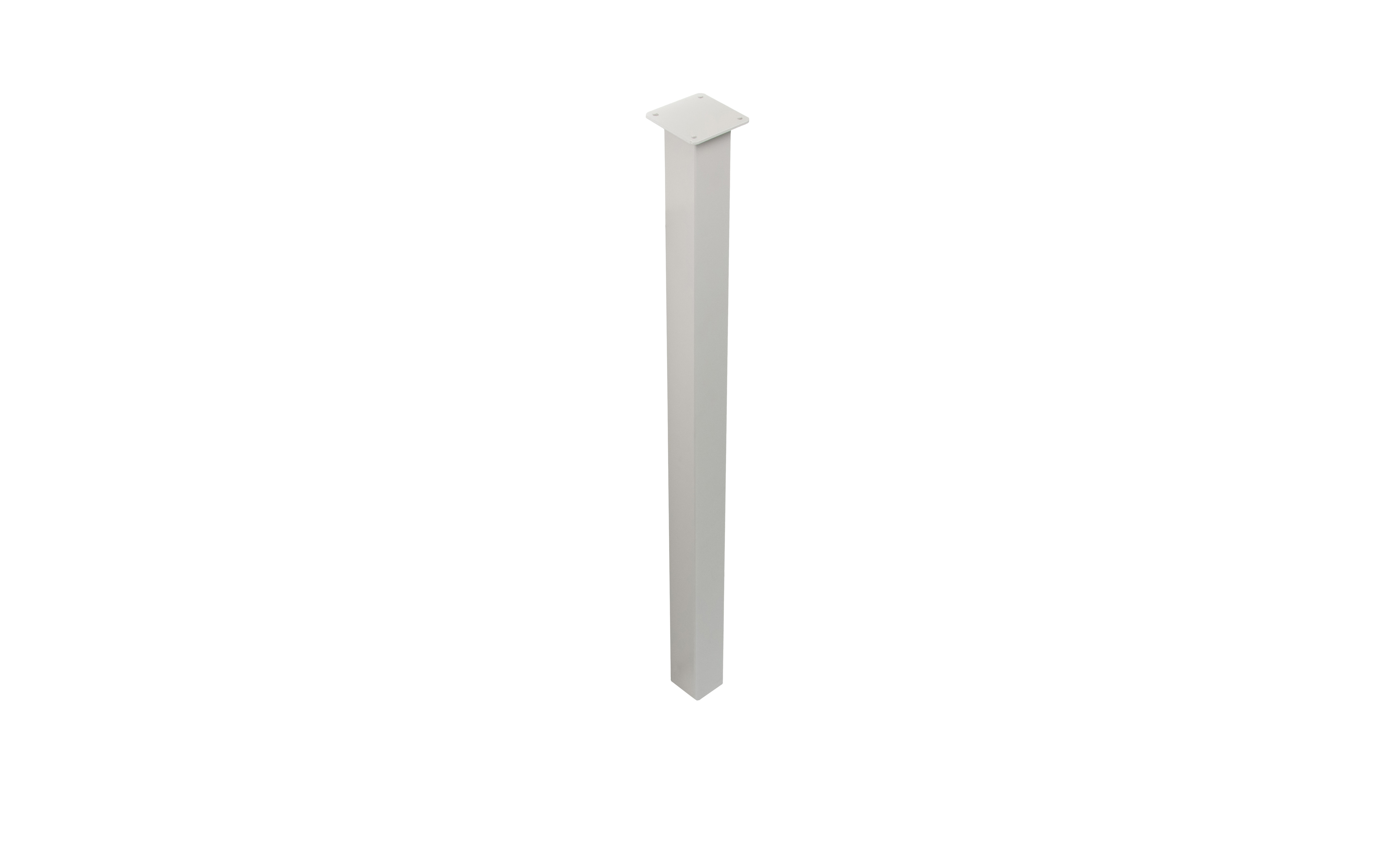 Table leg RIVA 45 x 45 mm, grey structure color
