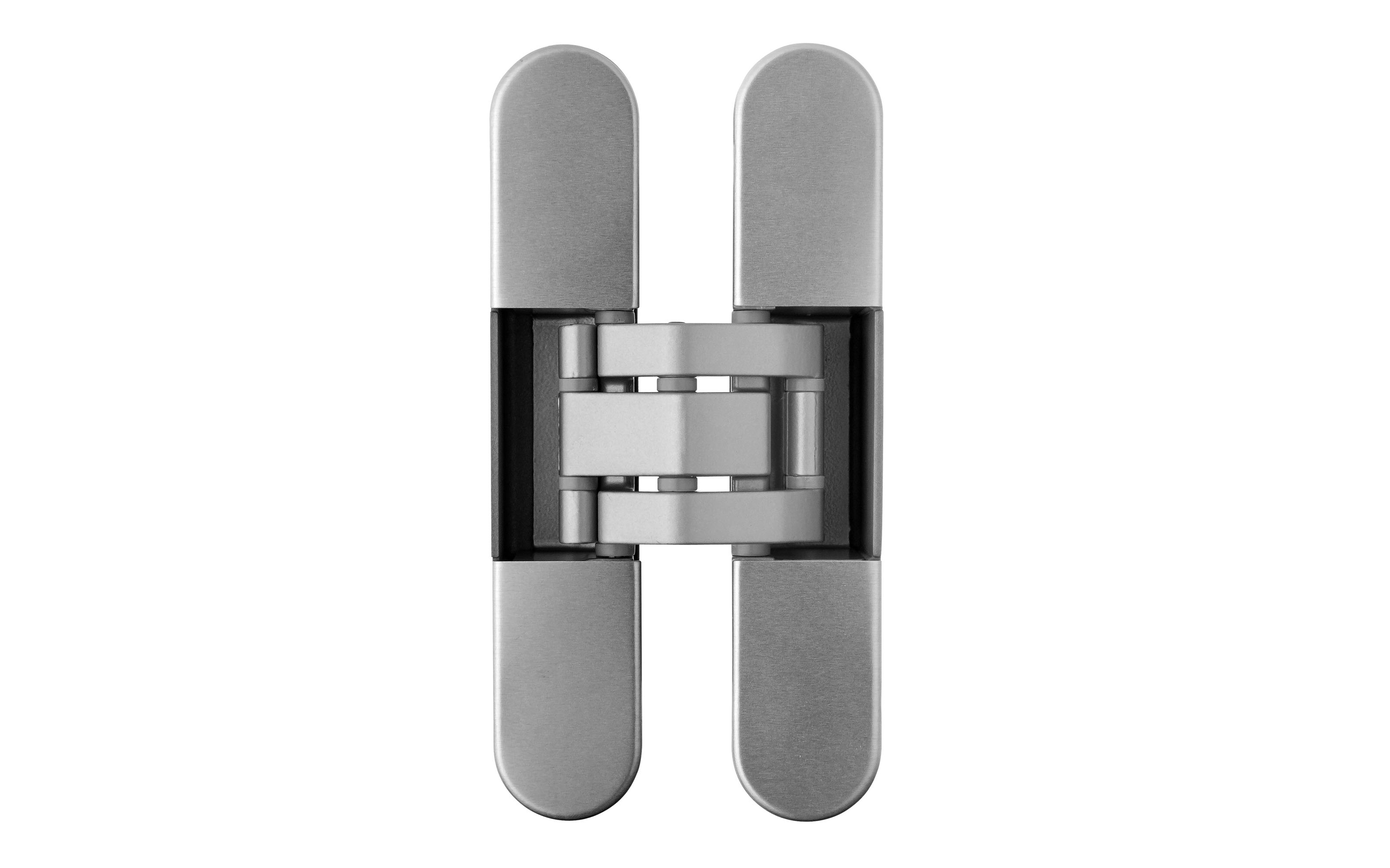 Spona Otlav Invisacta 3D, ožja, 23 x 120 mm, 40 kg, PVC ohišje, saten siva