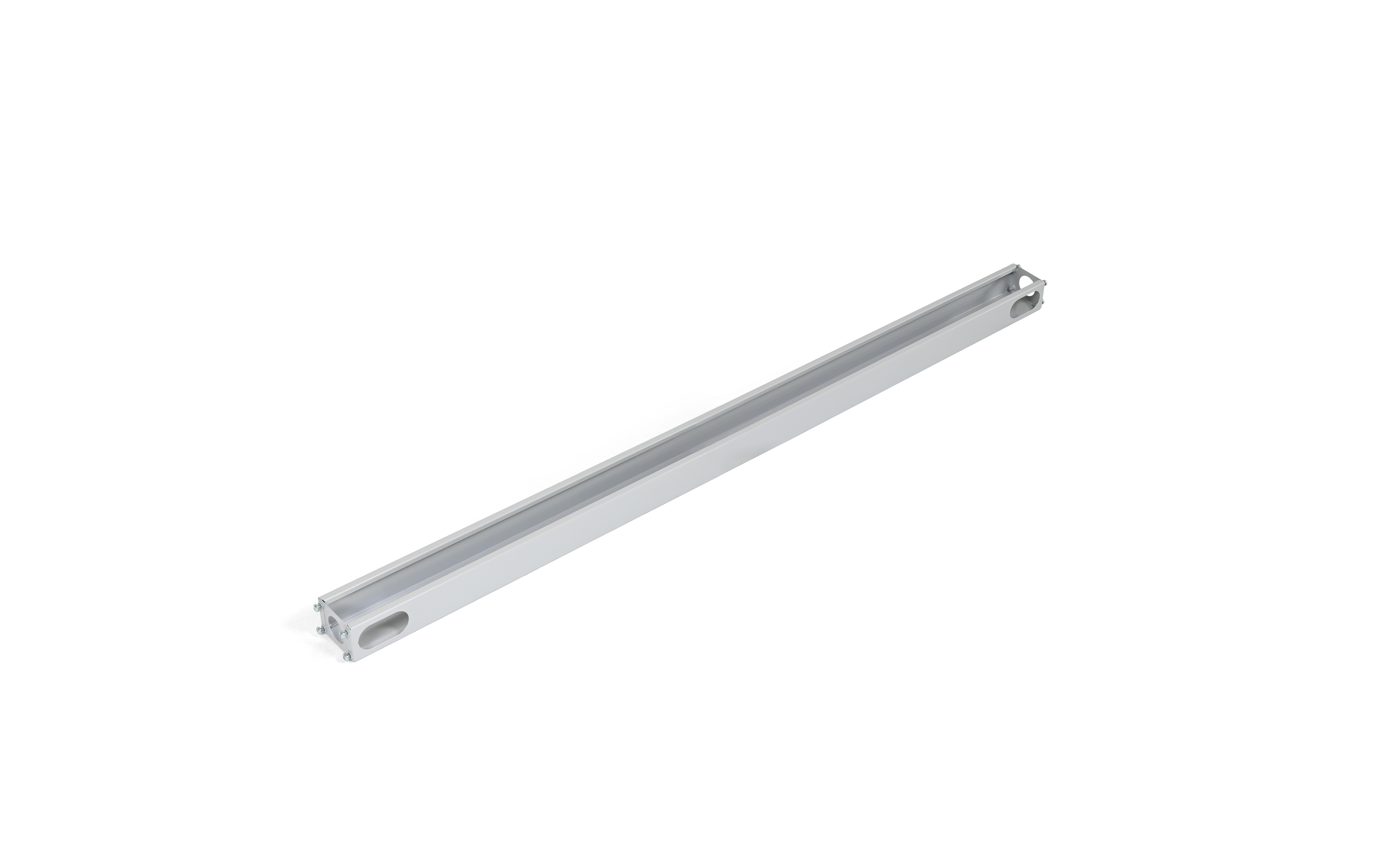 Connecting beam for furniture legs, for table top board 1400 mm, grey color