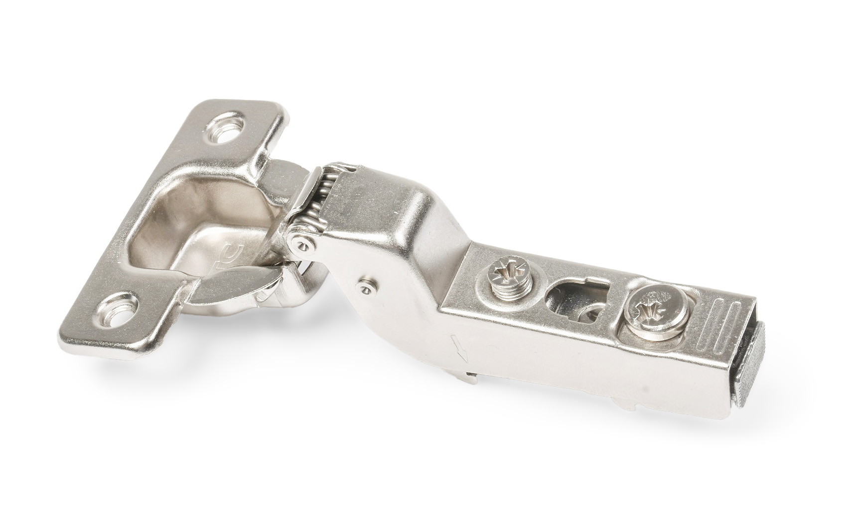 Spona DTC brez blažilca, kriva, kot odpiranja 110°.