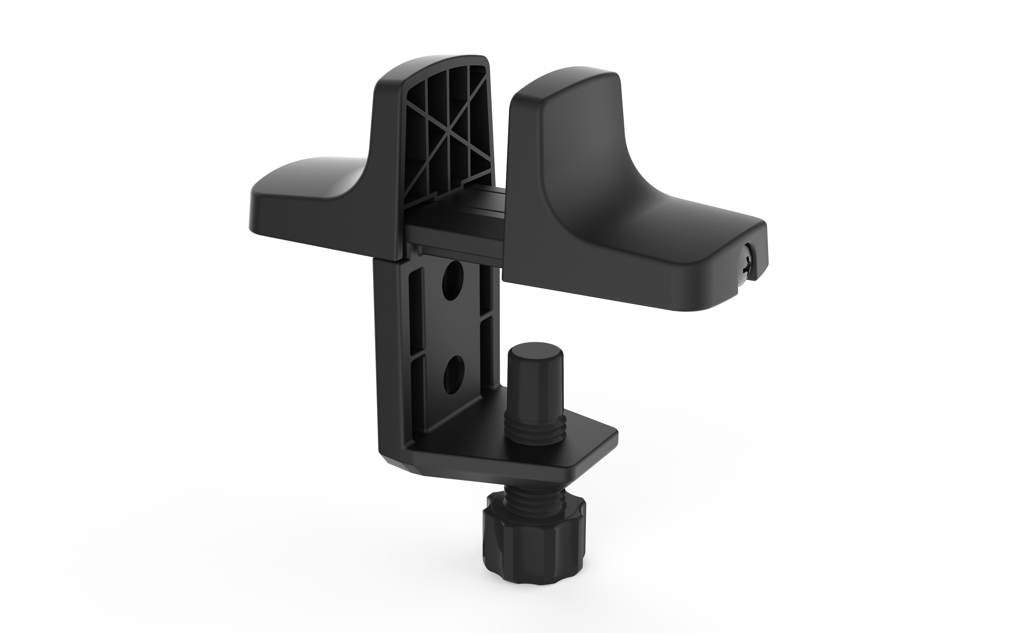 Versatile table clamp "call center", black color