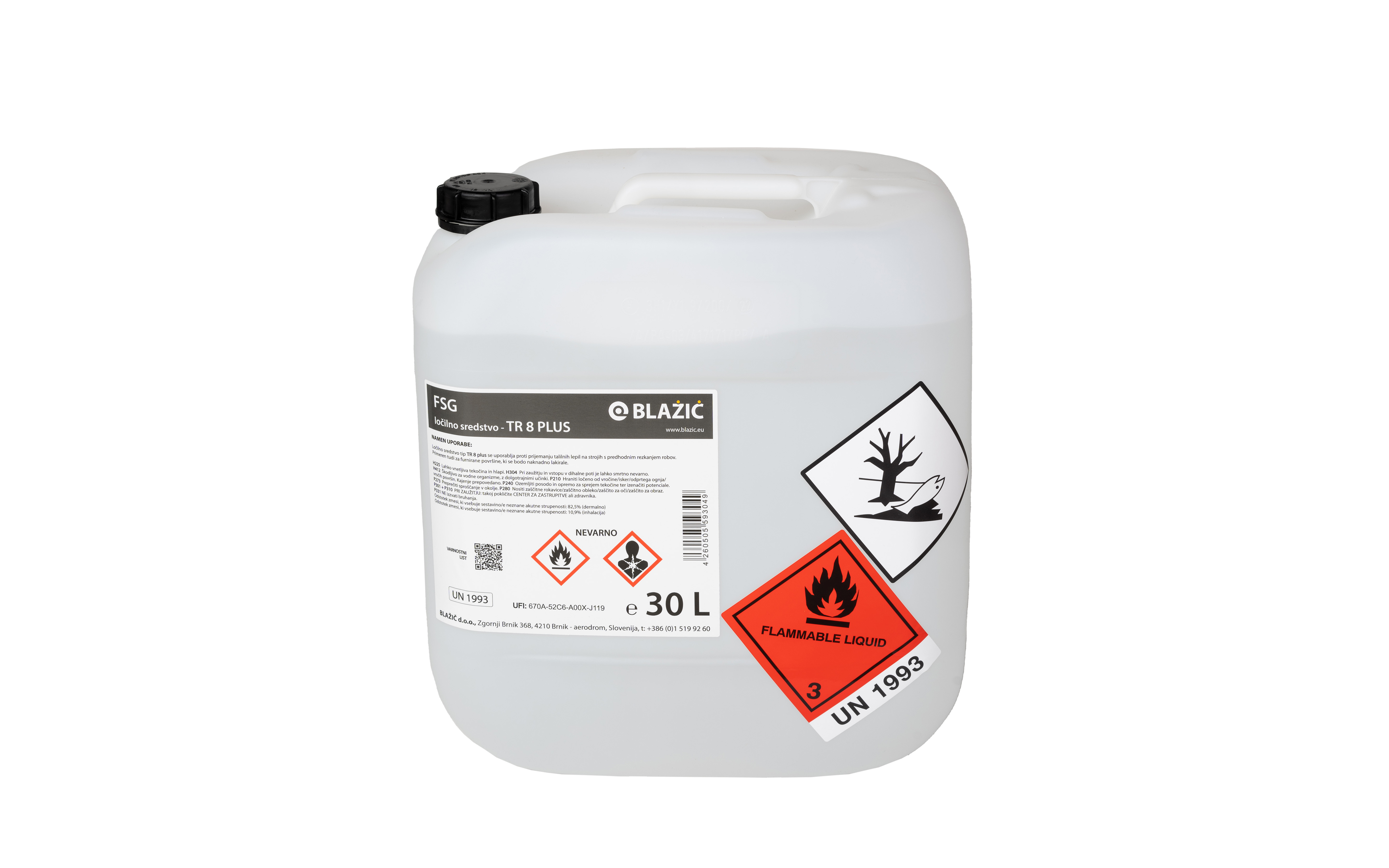 Release agent type TR8 PLUS, 5L, plastic bottle