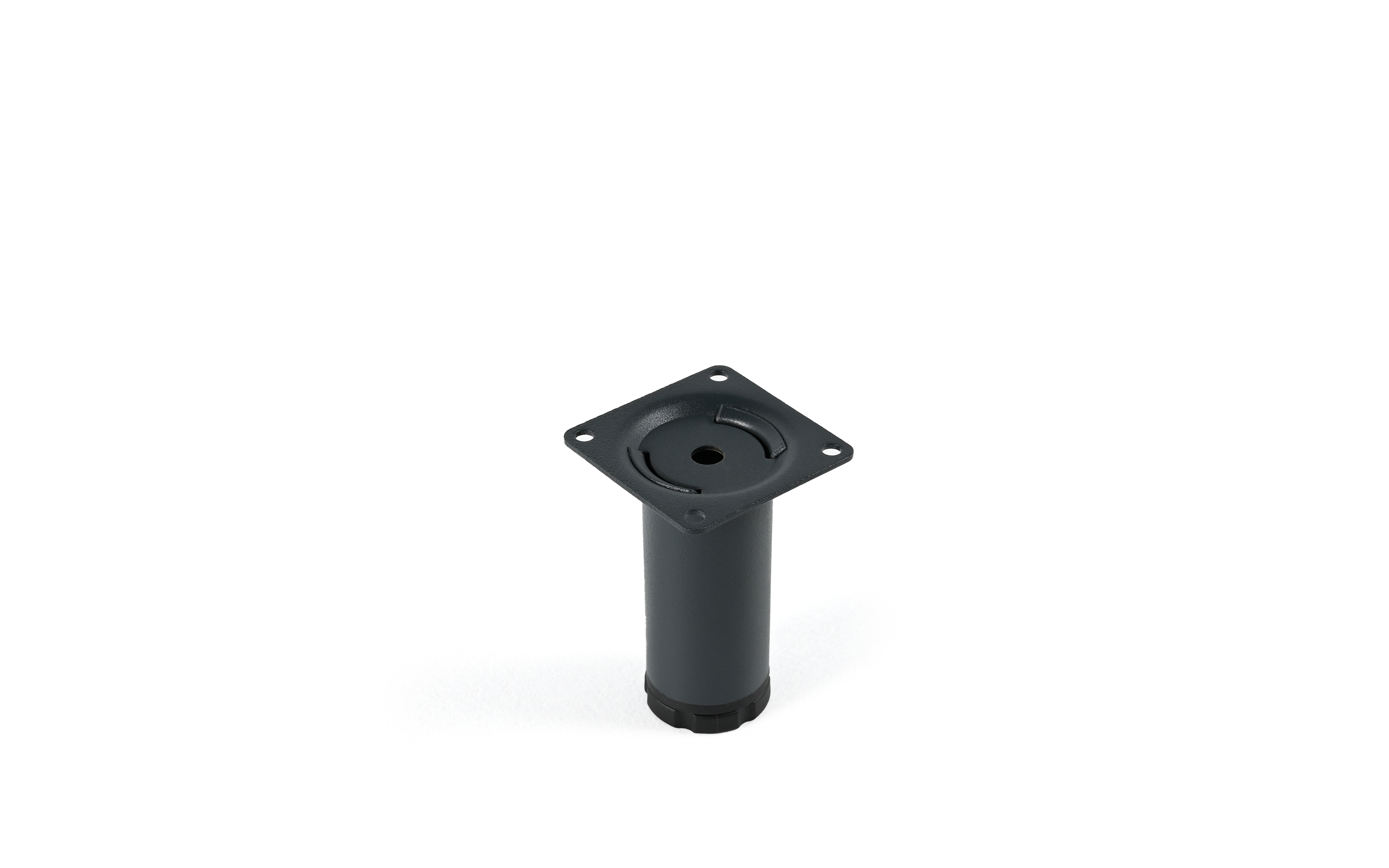 Noga fi 40/100 mm, antracit struktur, RAL 7016
