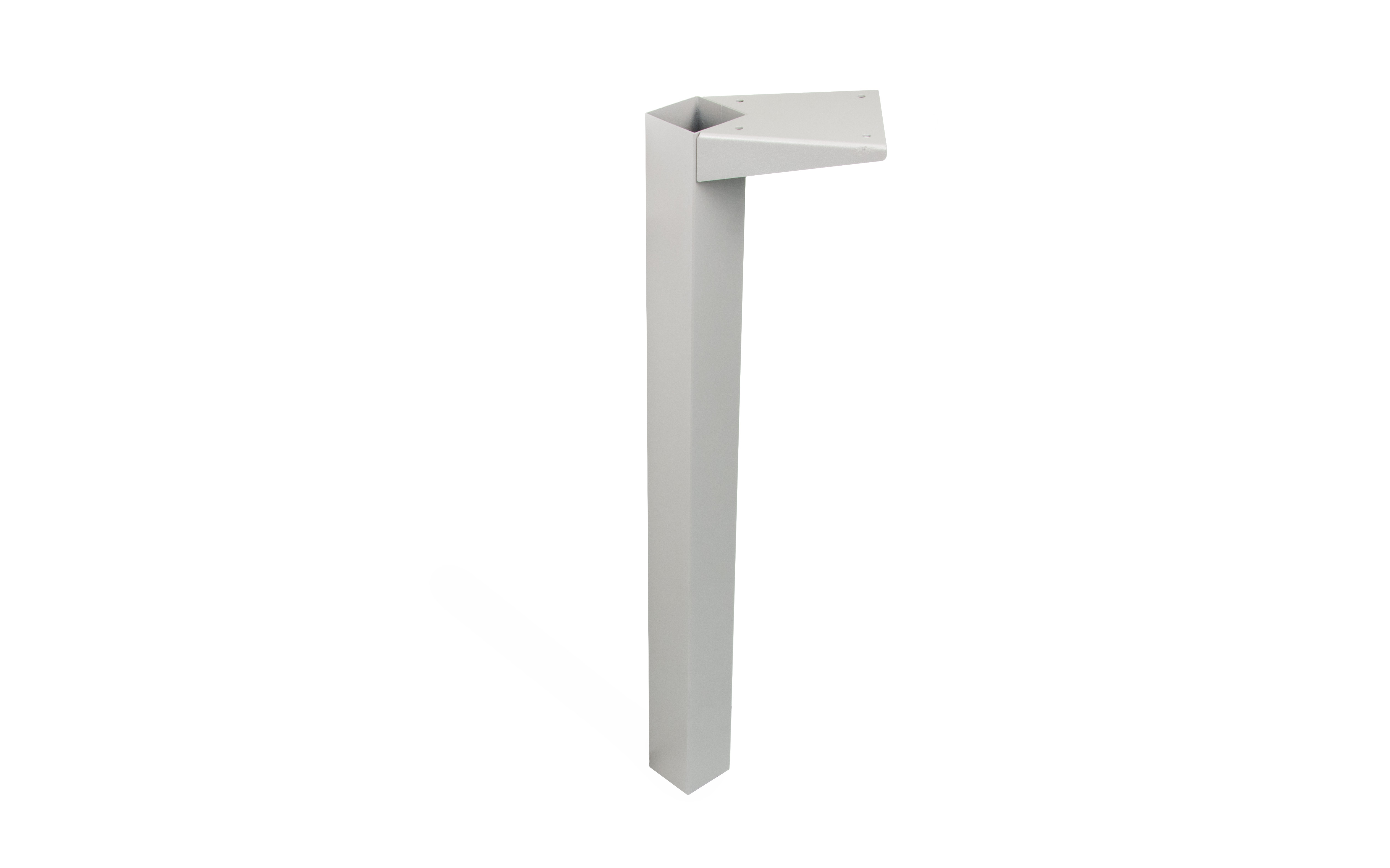 Table leg ALEXIS, 60 x 60 mm, grey structure color