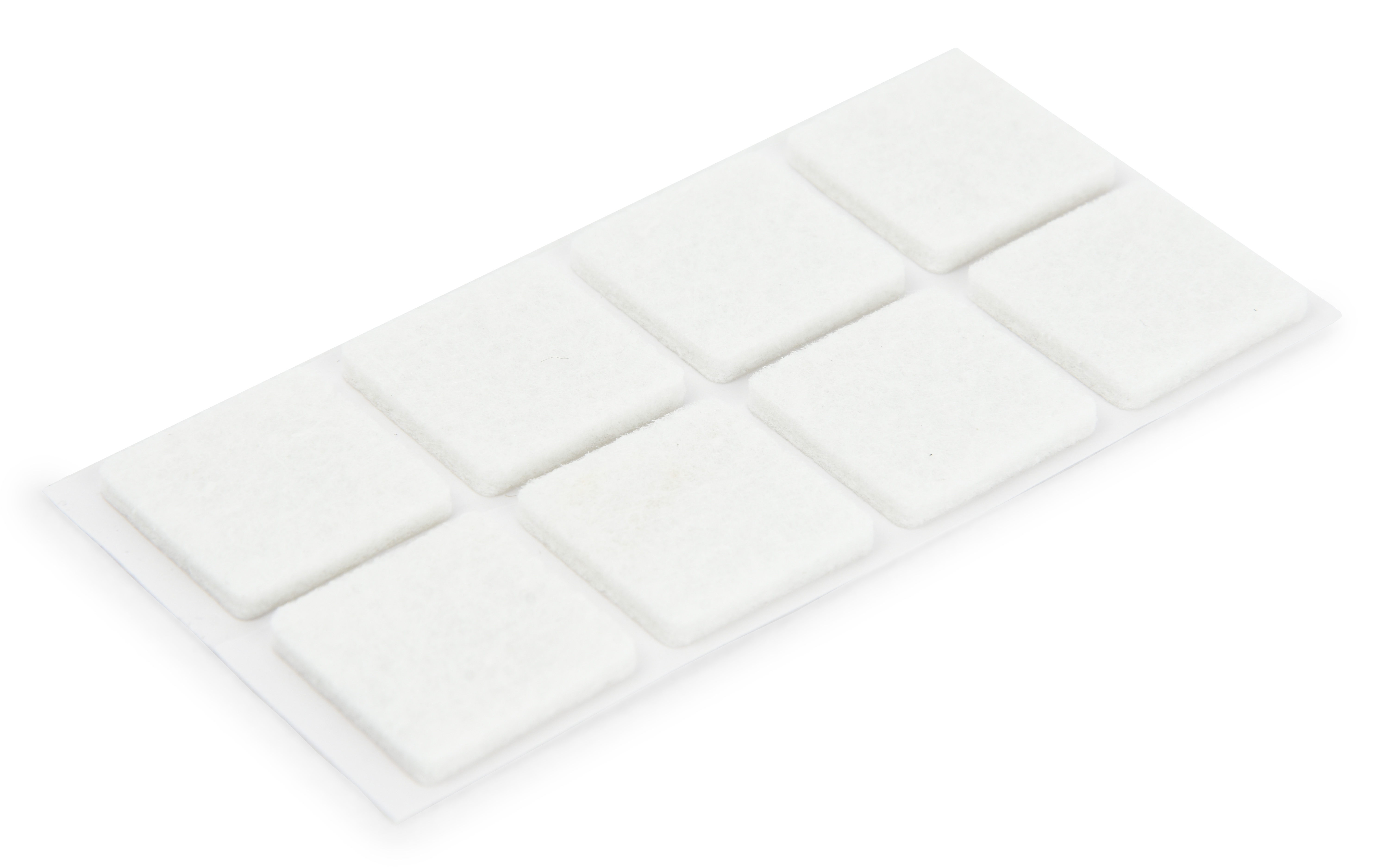 Samolepilni filci 25 x 25, beli