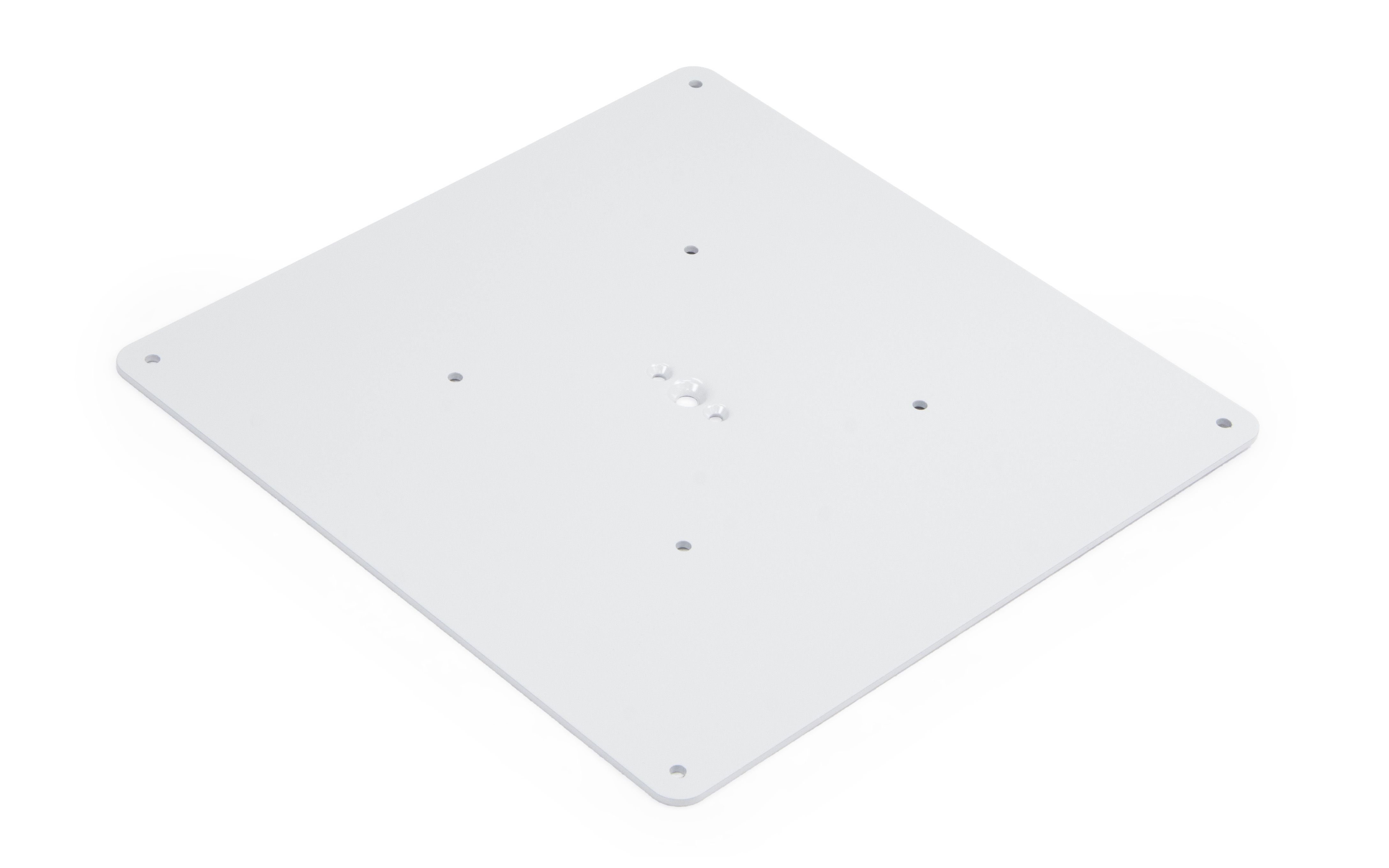 Nosilna plošča UNI 400x400x4 mm, siva, RAL 9006