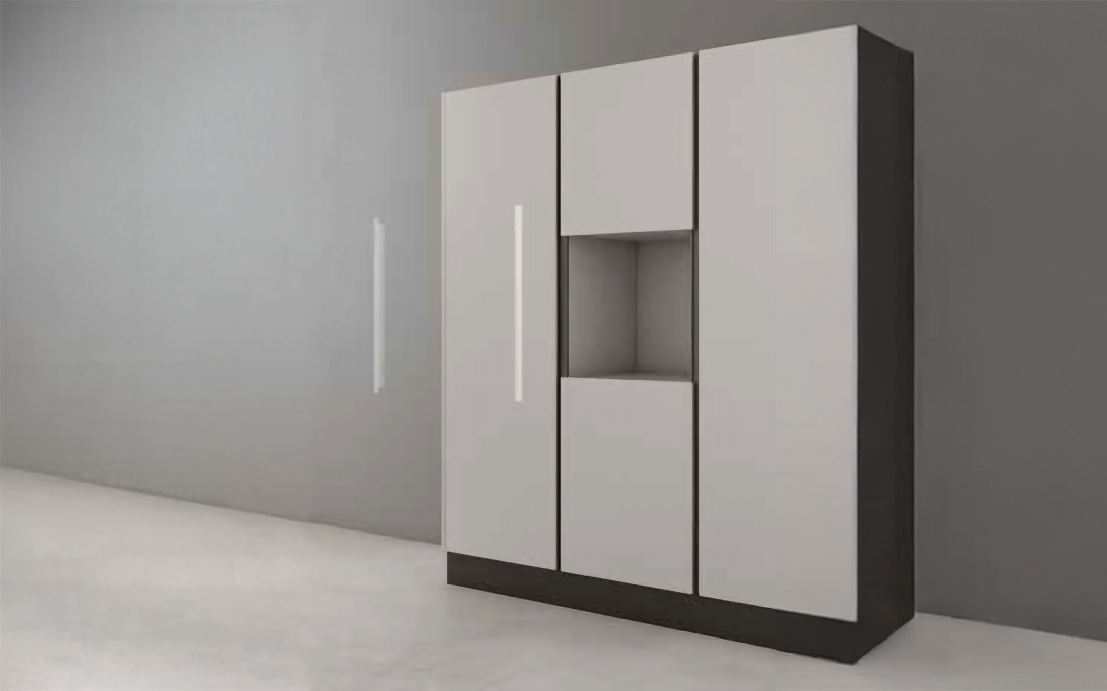 Gola Opes vertikalni profil, zaščitna pečice, l= 597 mm, inox