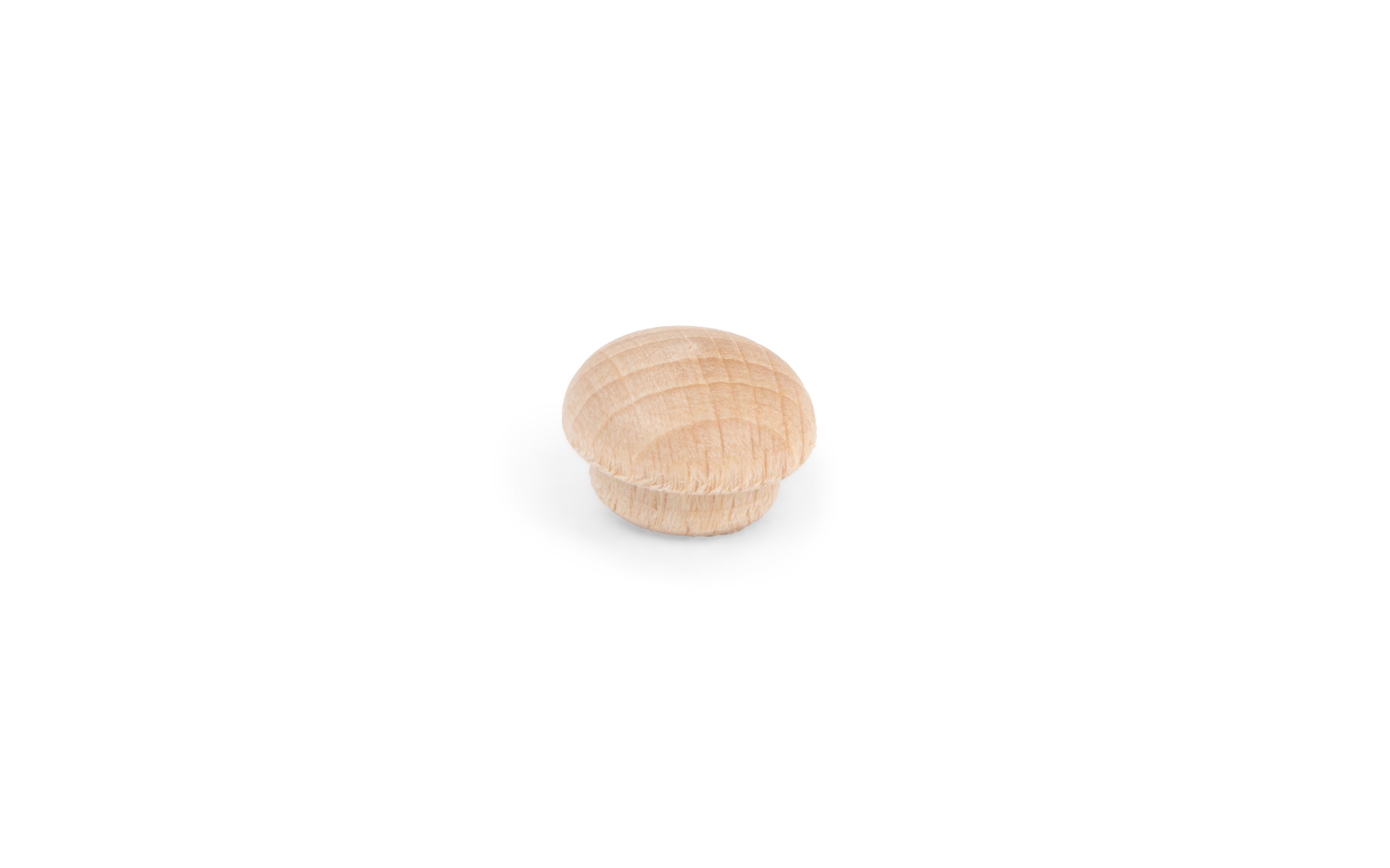 Wooden cover cap D = 12 mm, beech